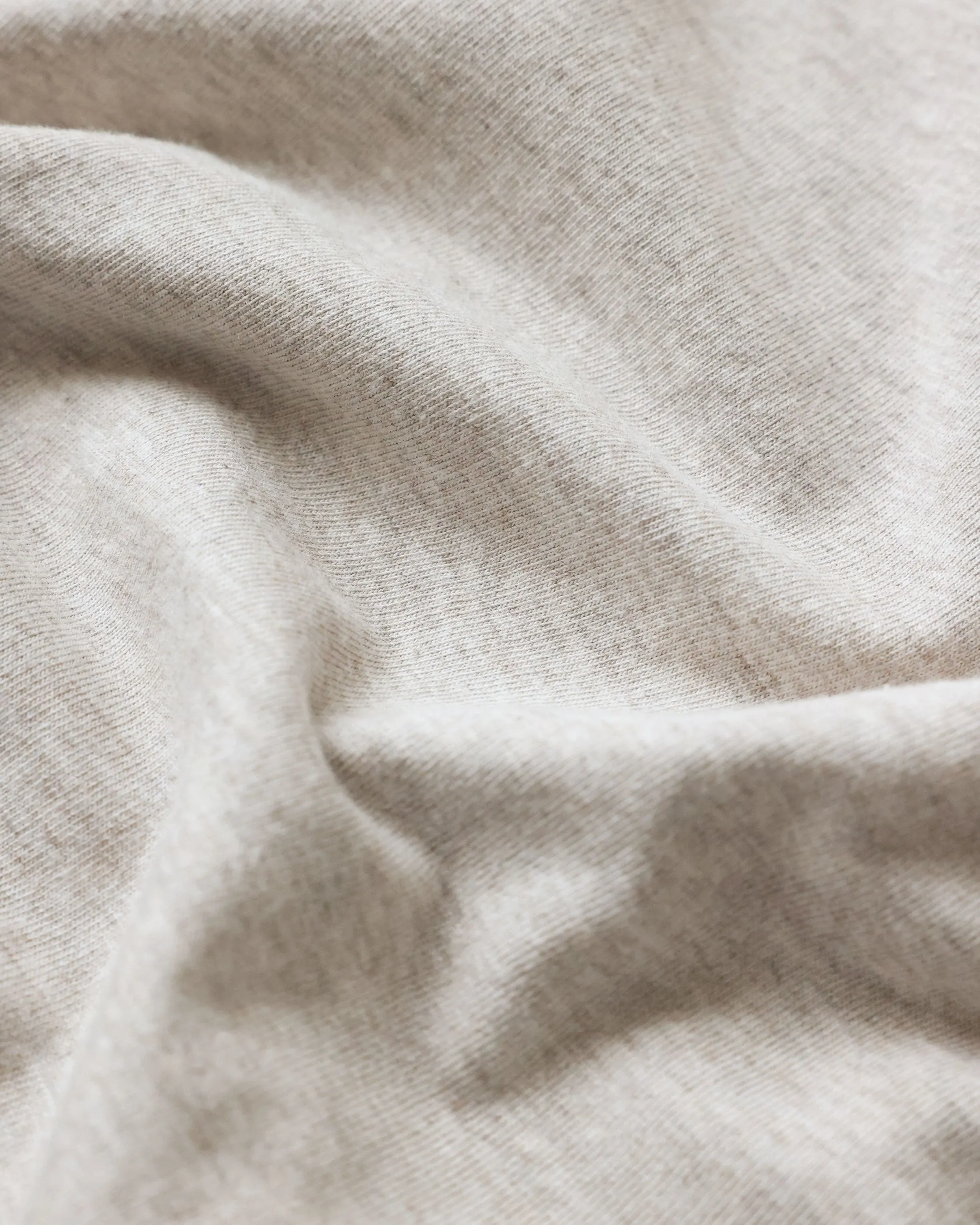 Monday Long Sleeve Crop Top Oatmeal sold by Province of Canada product image thumbnail 5