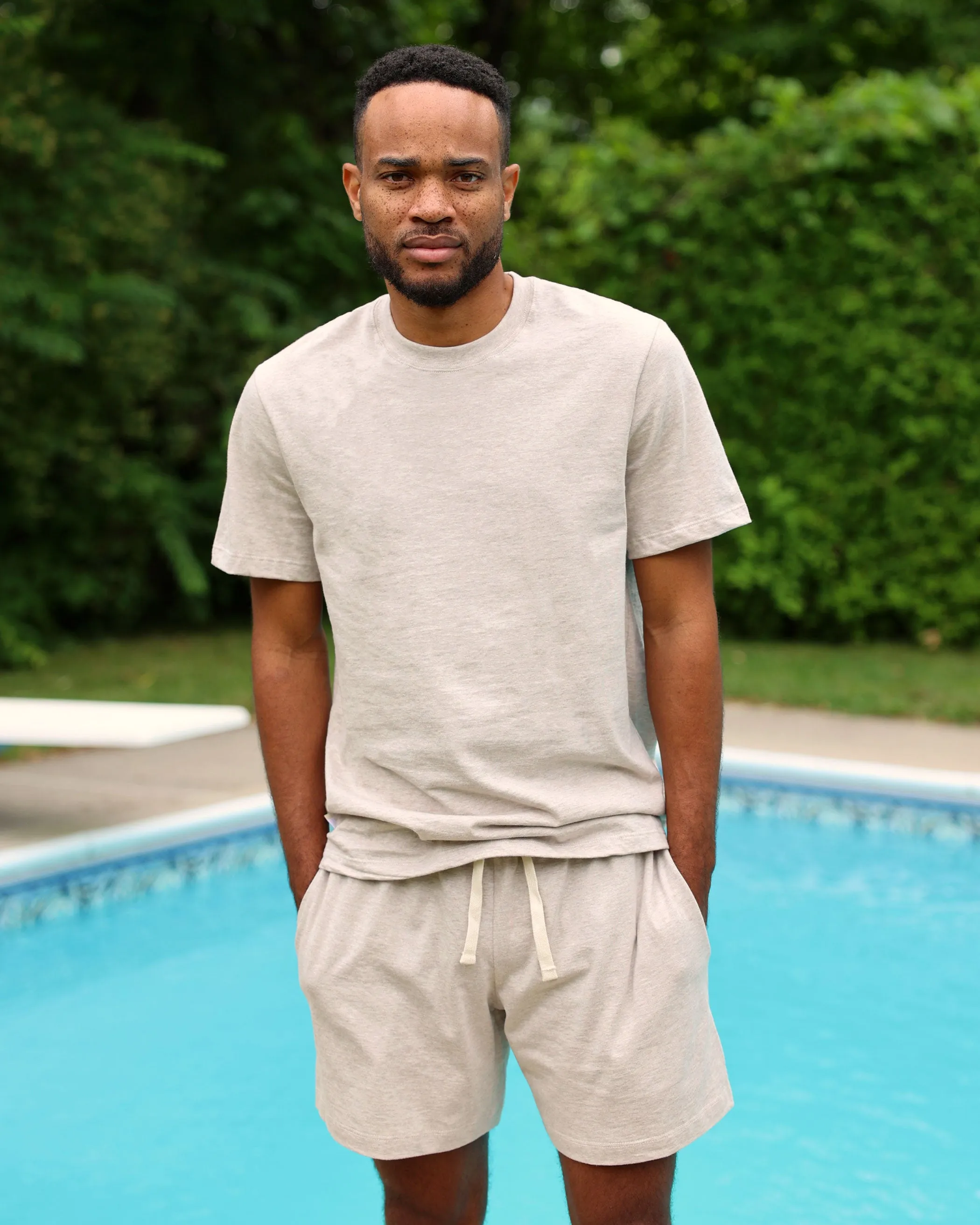 Monday Tee Oatmeal - Unisex sold by Province of Canada product image thumbnail 2