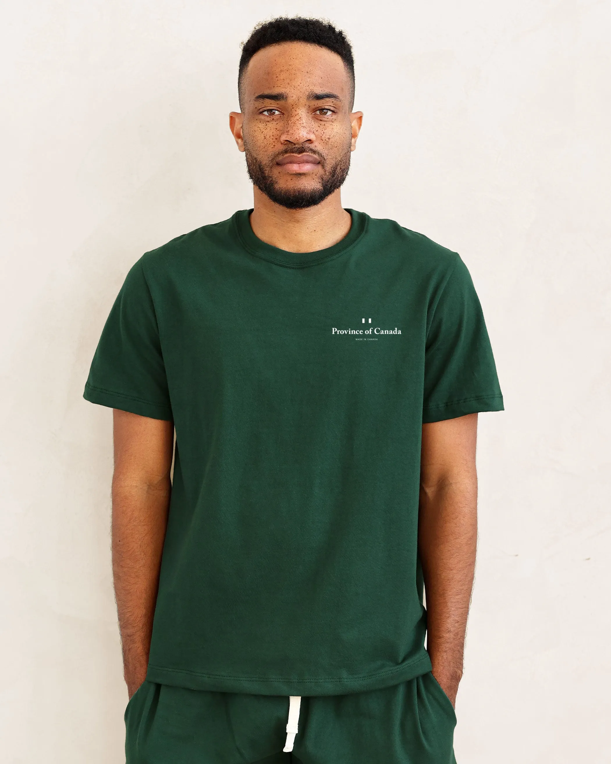 Left Chest Logo Tee Forest - Unisex sold by Province of Canada product image thumbnail 2