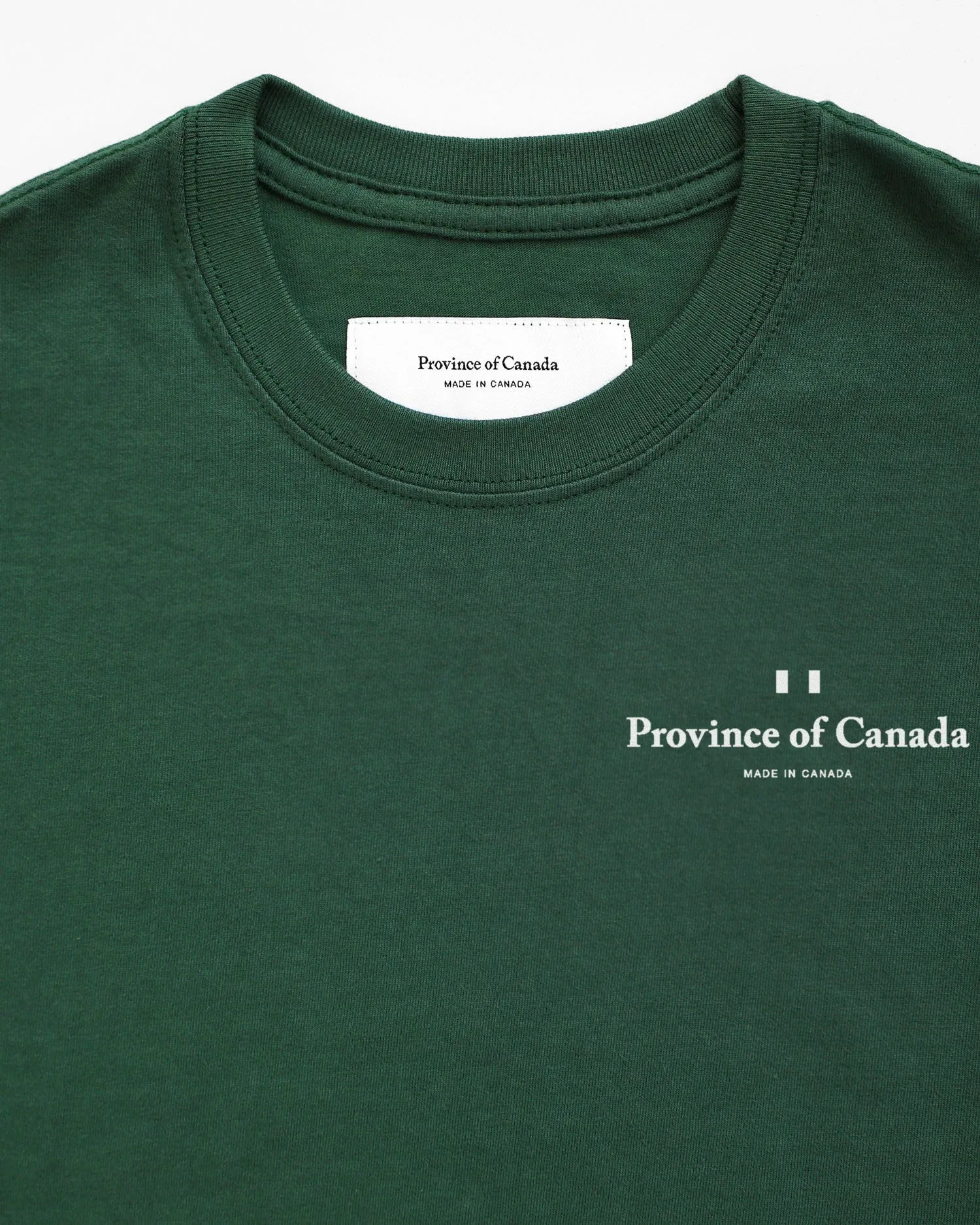 Left Chest Logo Tee Forest - Unisex sold by Province of Canada product image thumbnail 4