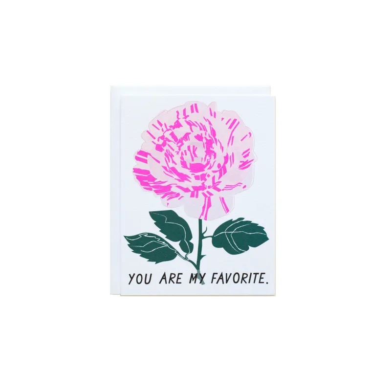 You Are My Favourite Greeting Card sold by Province of Canada