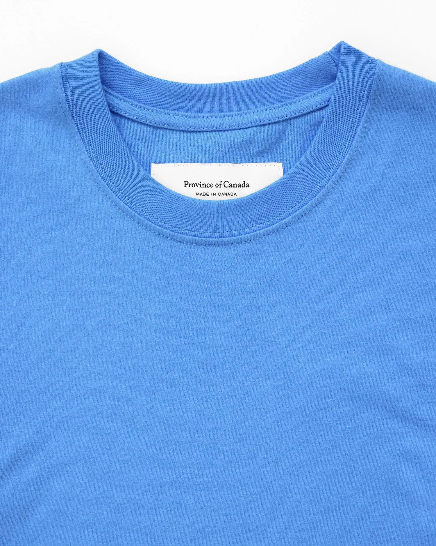 Monday Crop Top Super Blue sold by Province of Canada product image thumbnail 3