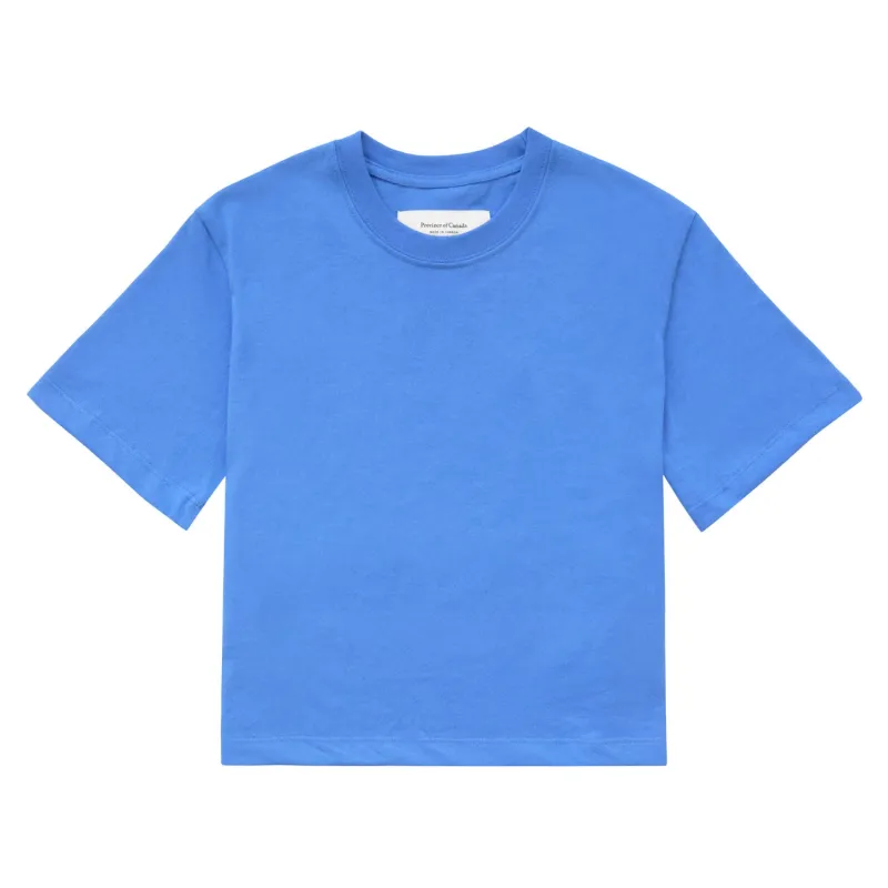 Monday Crop Top Super Blue sold by Province of Canada