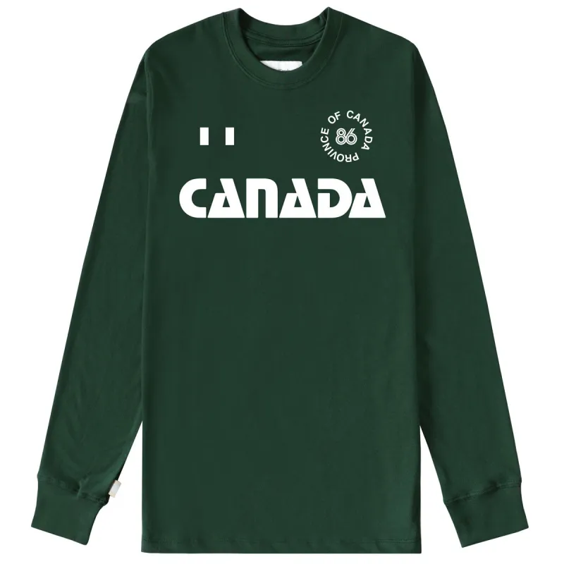 The Keeper Kit Long Sleeve Tee Forest - Unisex sold by Province of Canada