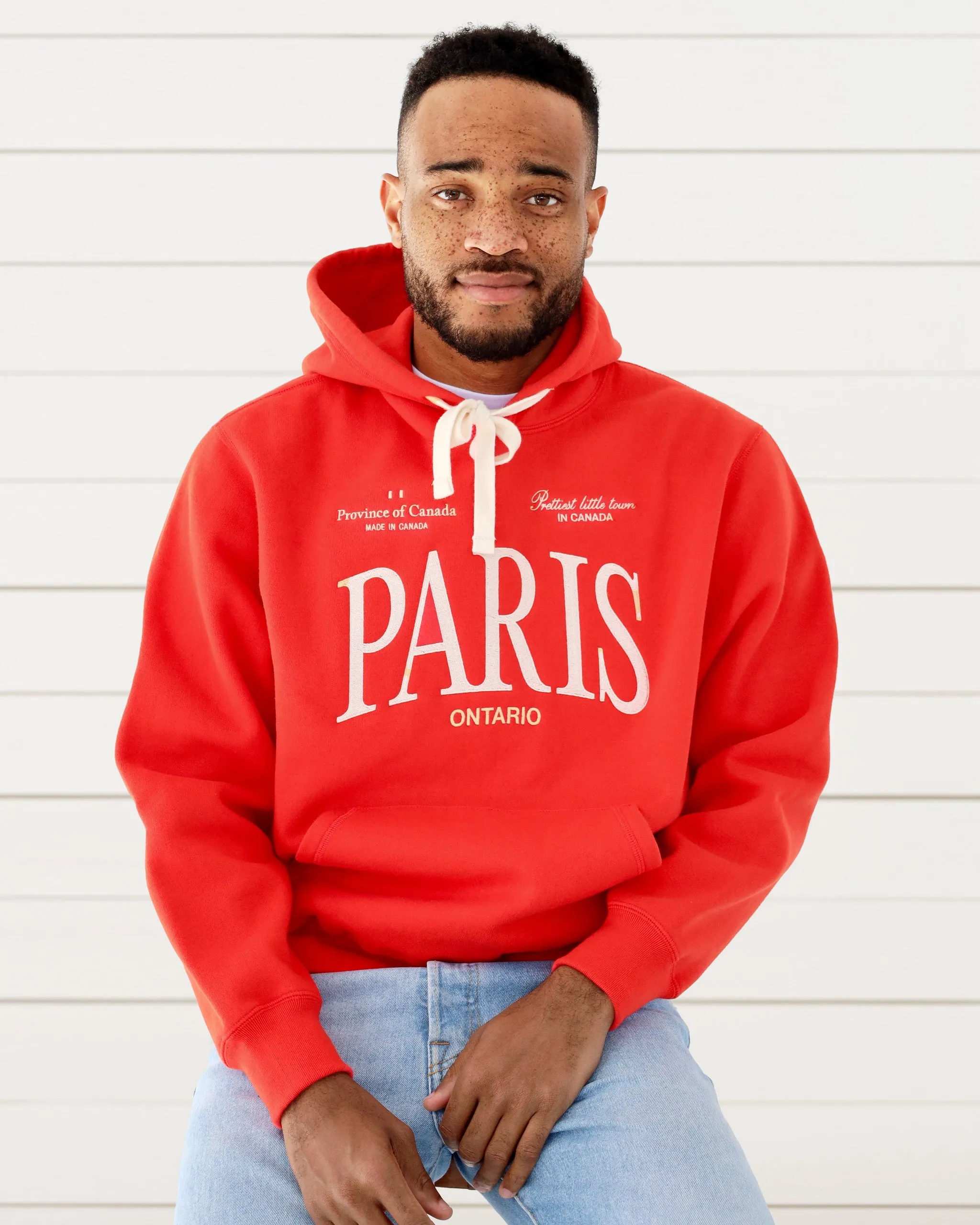 Paris Ontario Fleece Hoodie Tart - Unisex sold by Province of Canada product image thumbnail 2