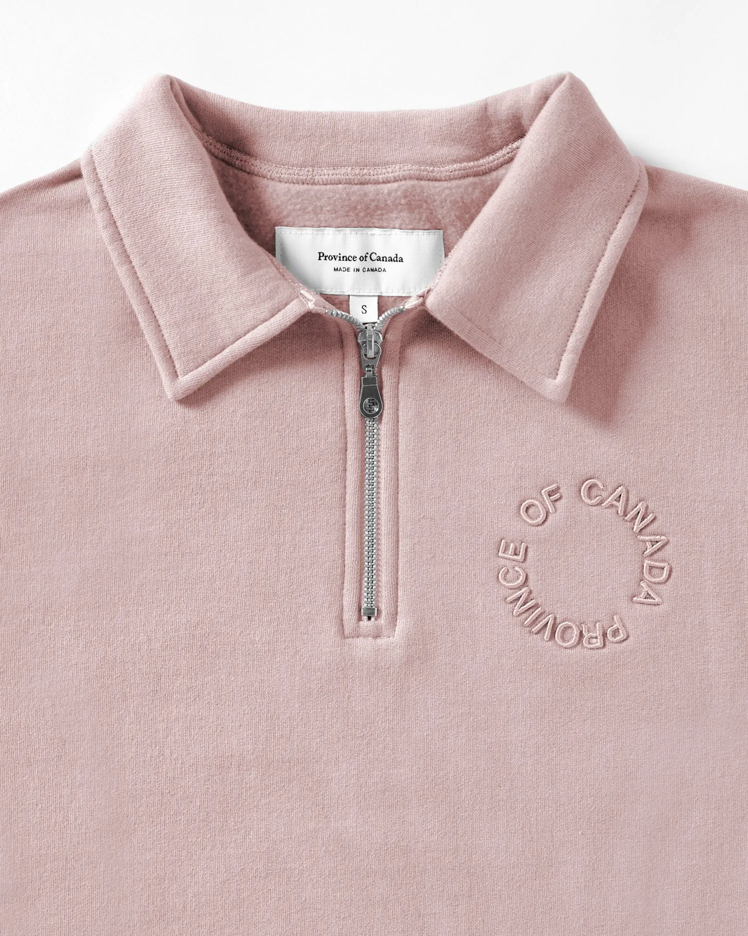 Half Zip Fleece Sweatshirt Dusk - Unisex sold by Province of Canada product image thumbnail 3