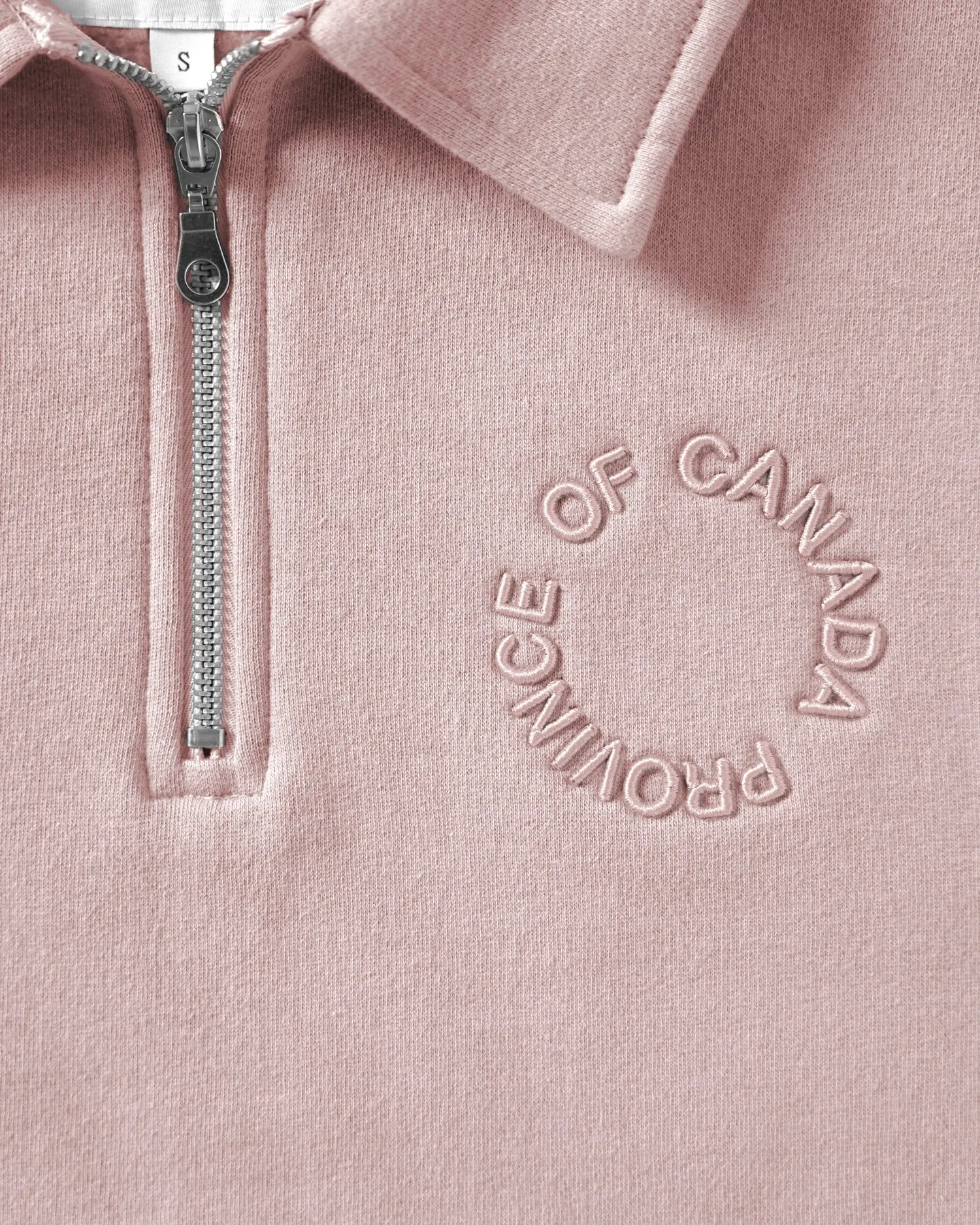 Half Zip Fleece Sweatshirt Dusk - Unisex sold by Province of Canada product image thumbnail 4