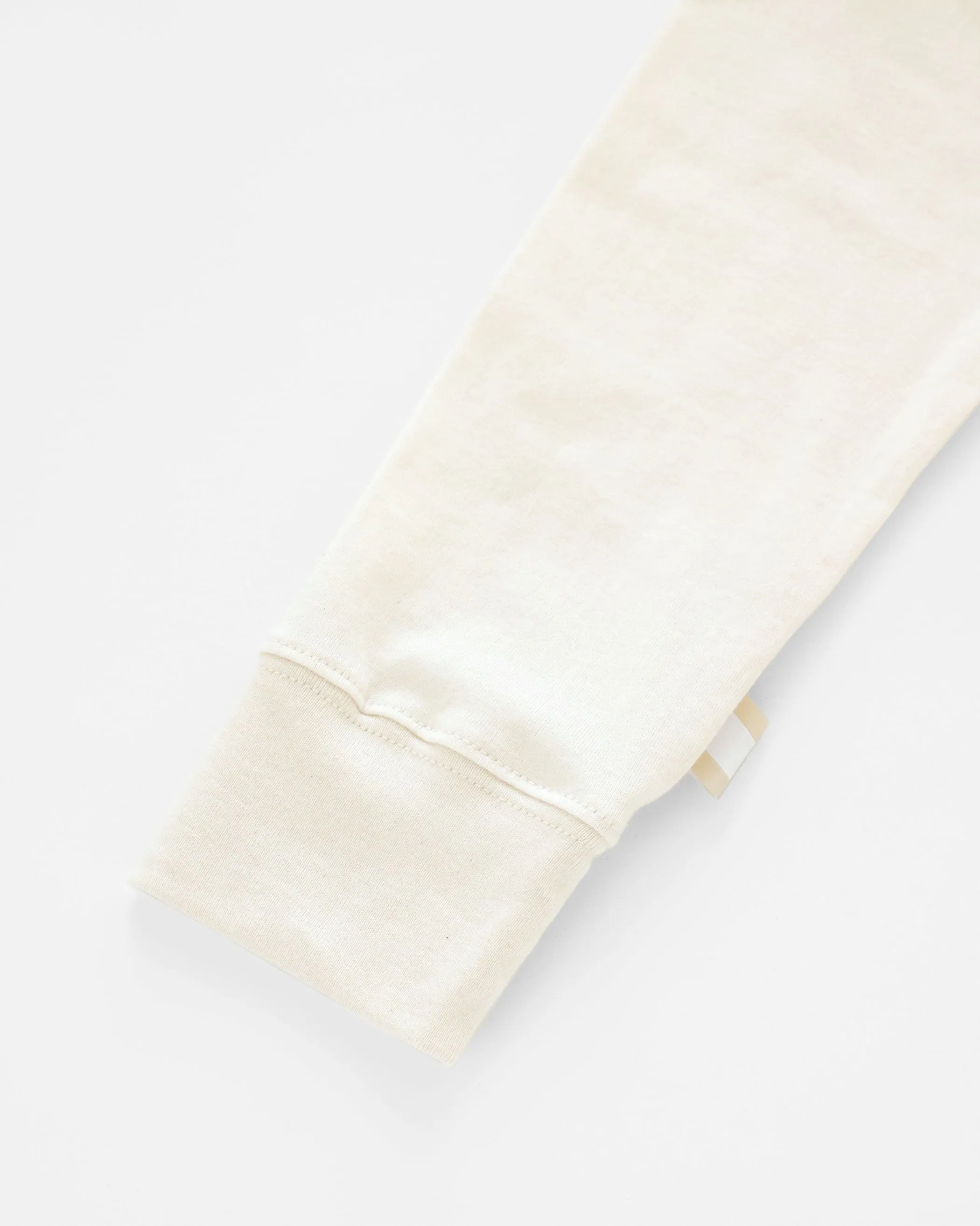 Monday Long Sleeve Tee Natural - Unisex sold by Province of Canada product image thumbnail 5