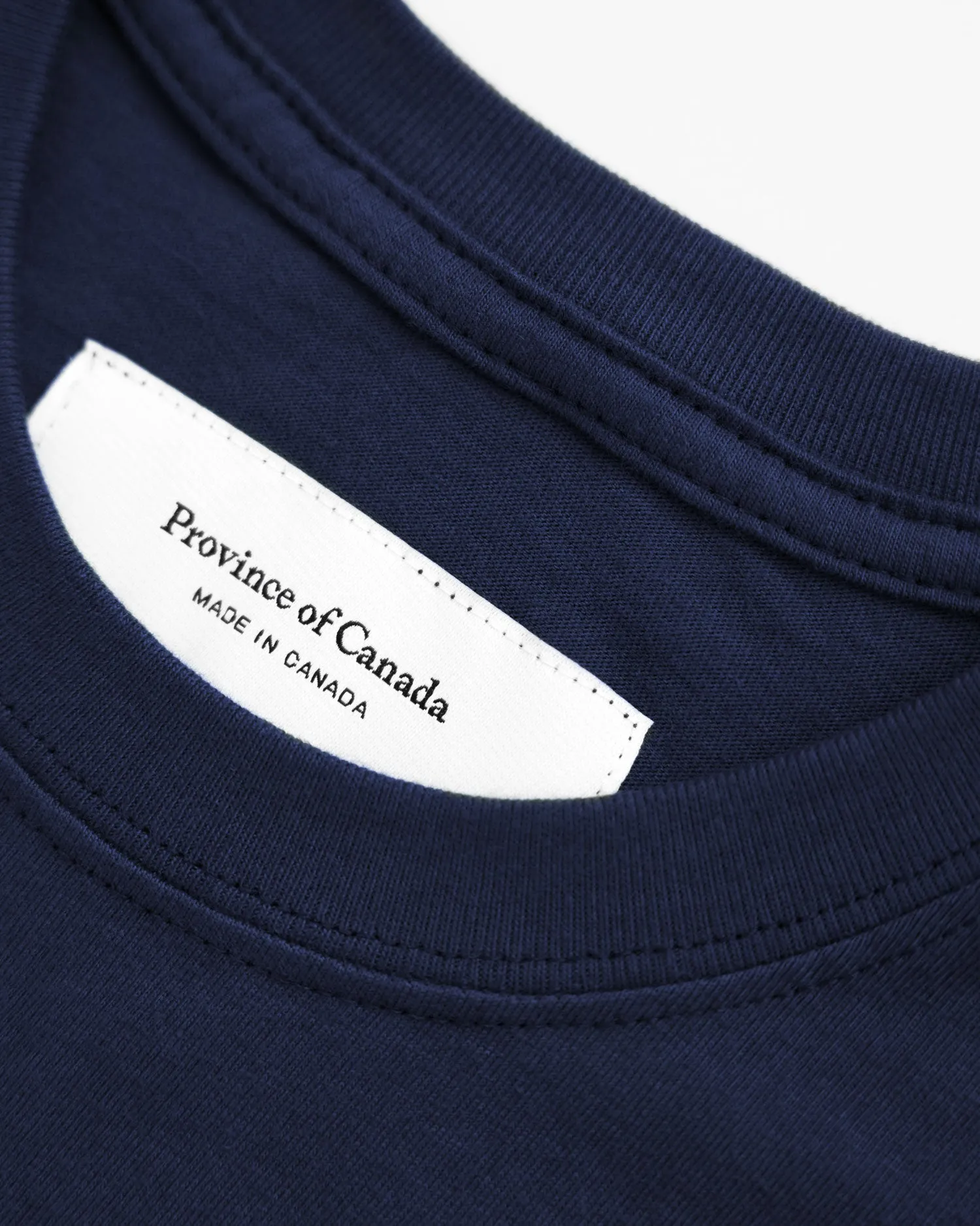 Monday Crop Top Navy sold by Province of Canada product image thumbnail 4