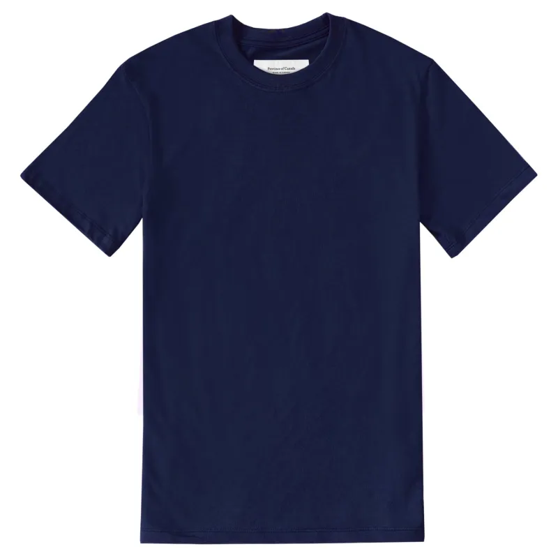 Monday Tee Navy - Unisex sold by Province of Canada