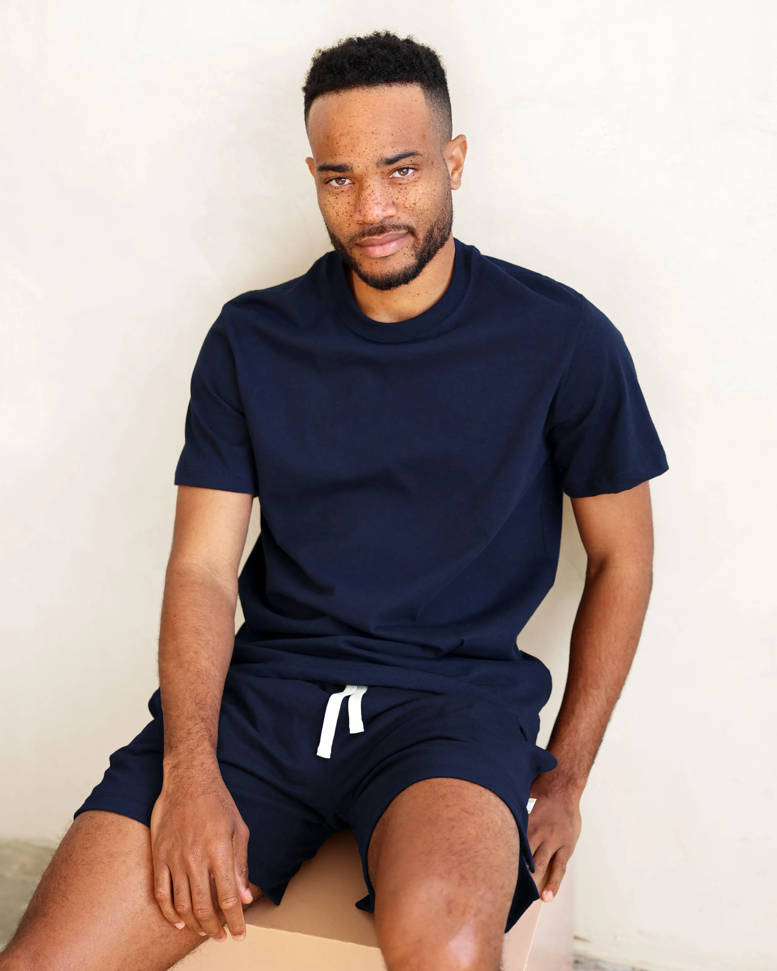 Monday Tee Navy - Unisex sold by Province of Canada product image thumbnail 2