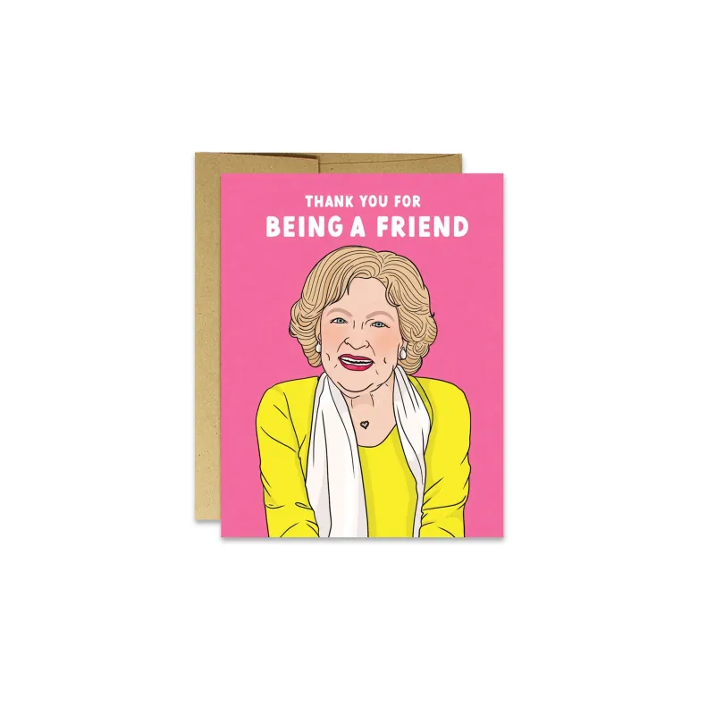 Betty Friend Greeting Card sold by Province of Canada