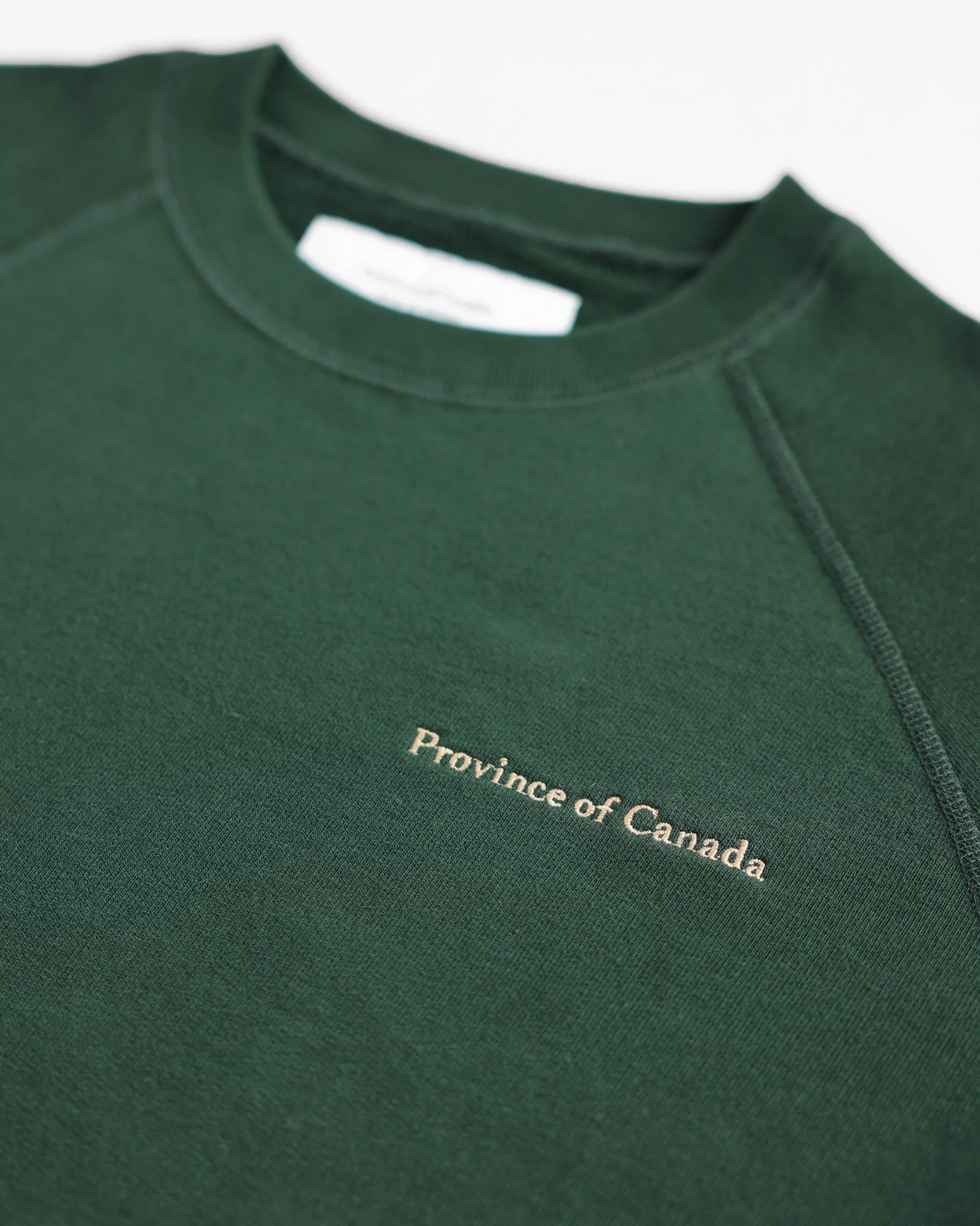 French Terry Sweatshirt Forest - Unisex sold by Province of Canada product image thumbnail 5