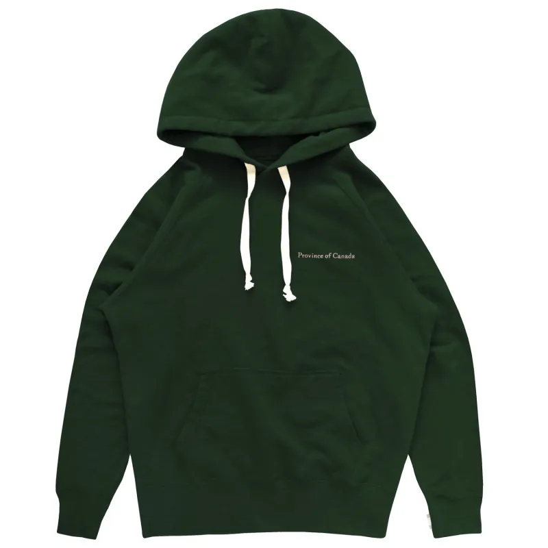 French Terry Hoodie Forest - Unisex sold by Province of Canada