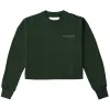 French Terry Crop Sweatshirt Forest sold by Province of Canada