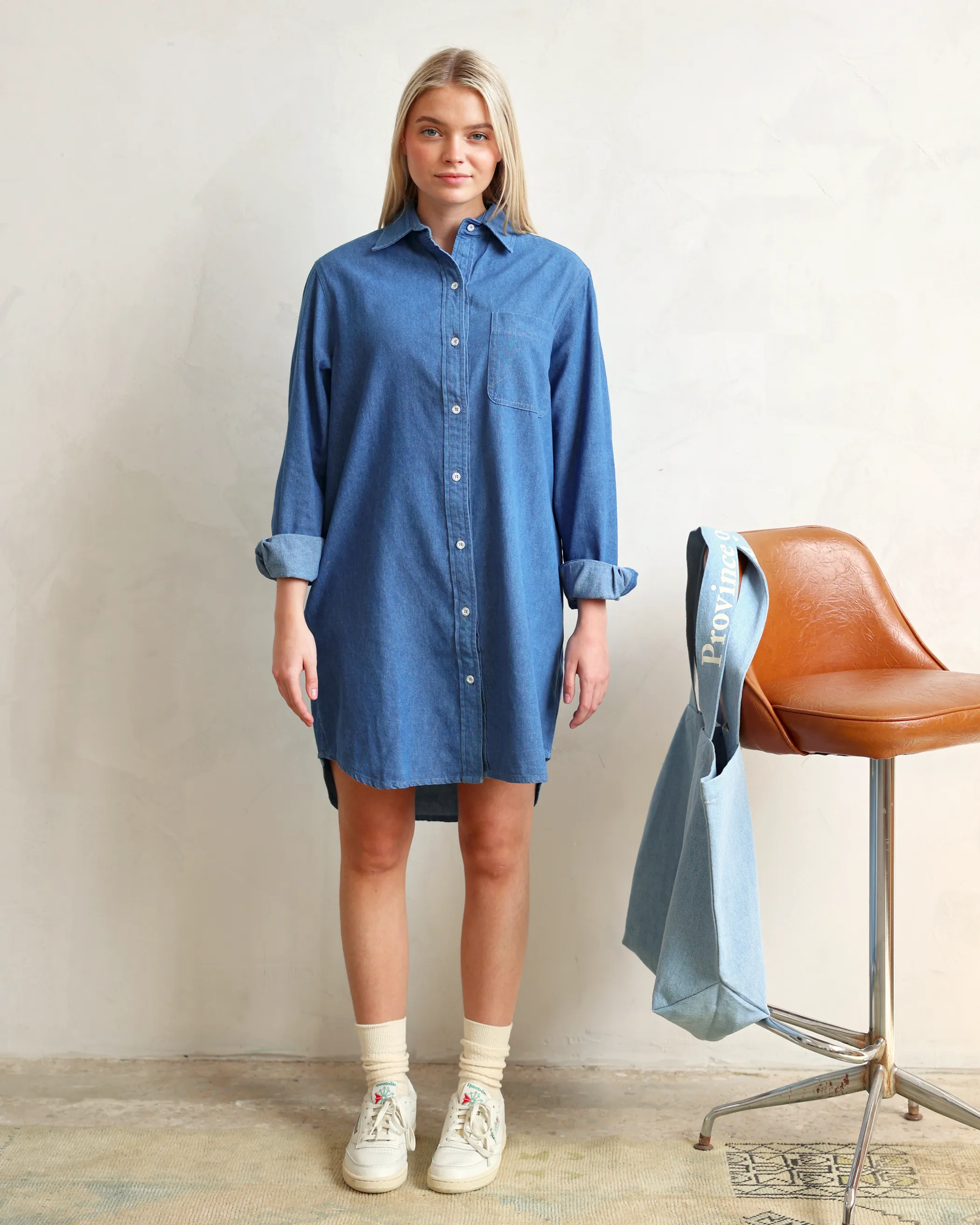 Dark Wash Denim Dress sold by Province of Canada product image thumbnail 2