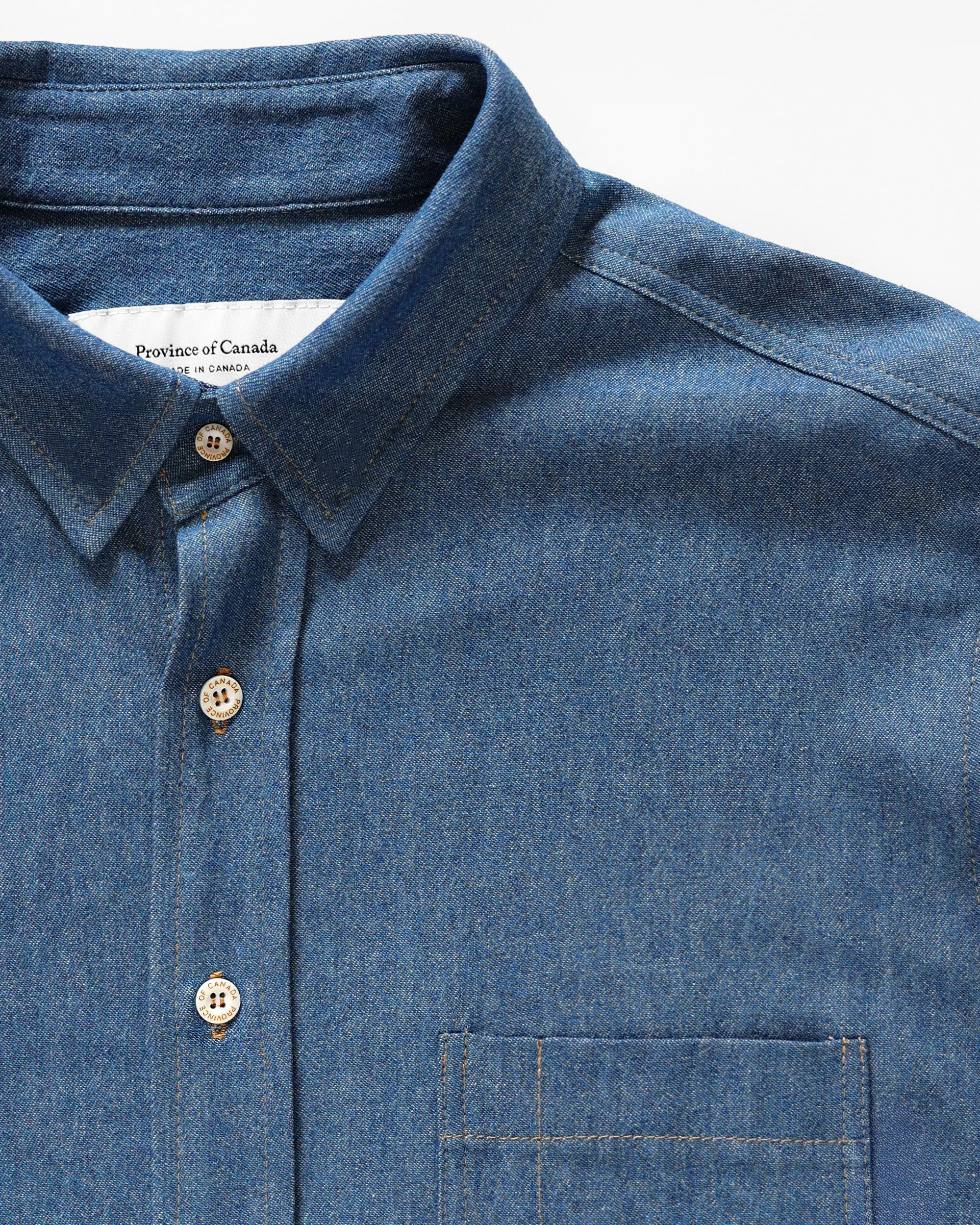 Dark Wash Denim Dress sold by Province of Canada product image thumbnail 5