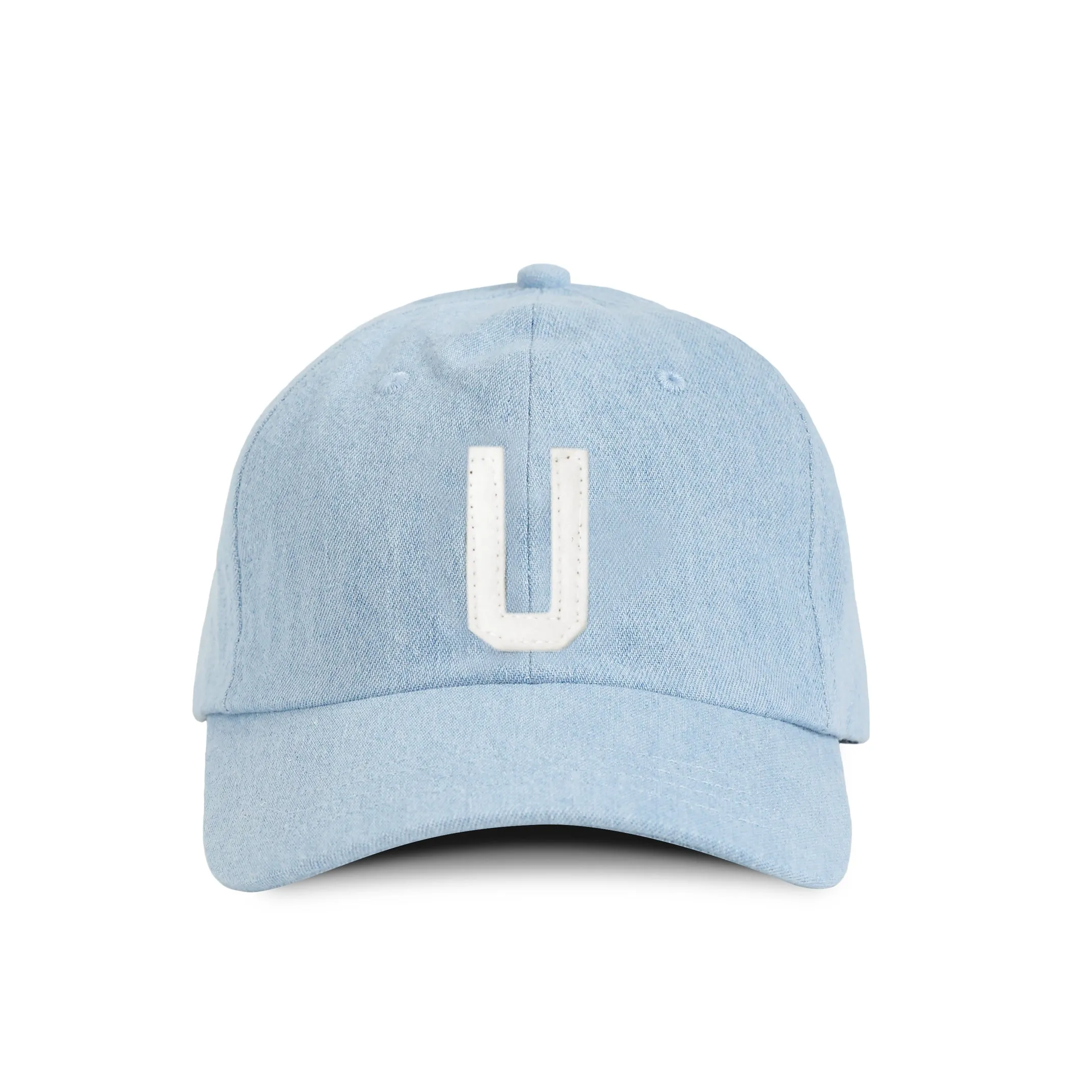 Letter U Baseball Hat Denim sold by Province of Canada