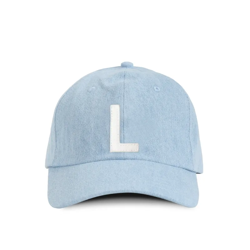 Letter L Baseball Hat Denim sold by Province of Canada