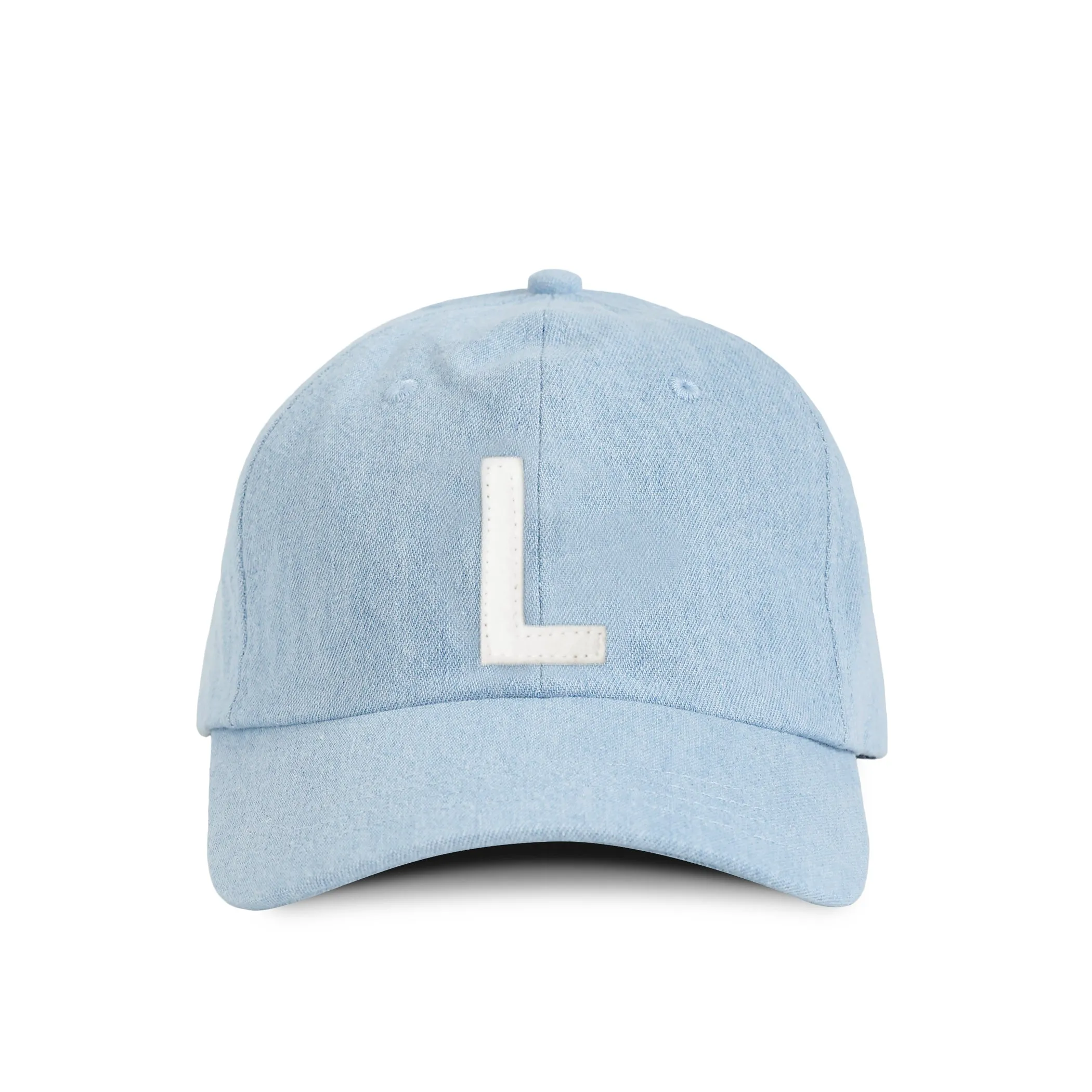 Letter L Baseball Hat Denim sold by Province of Canada