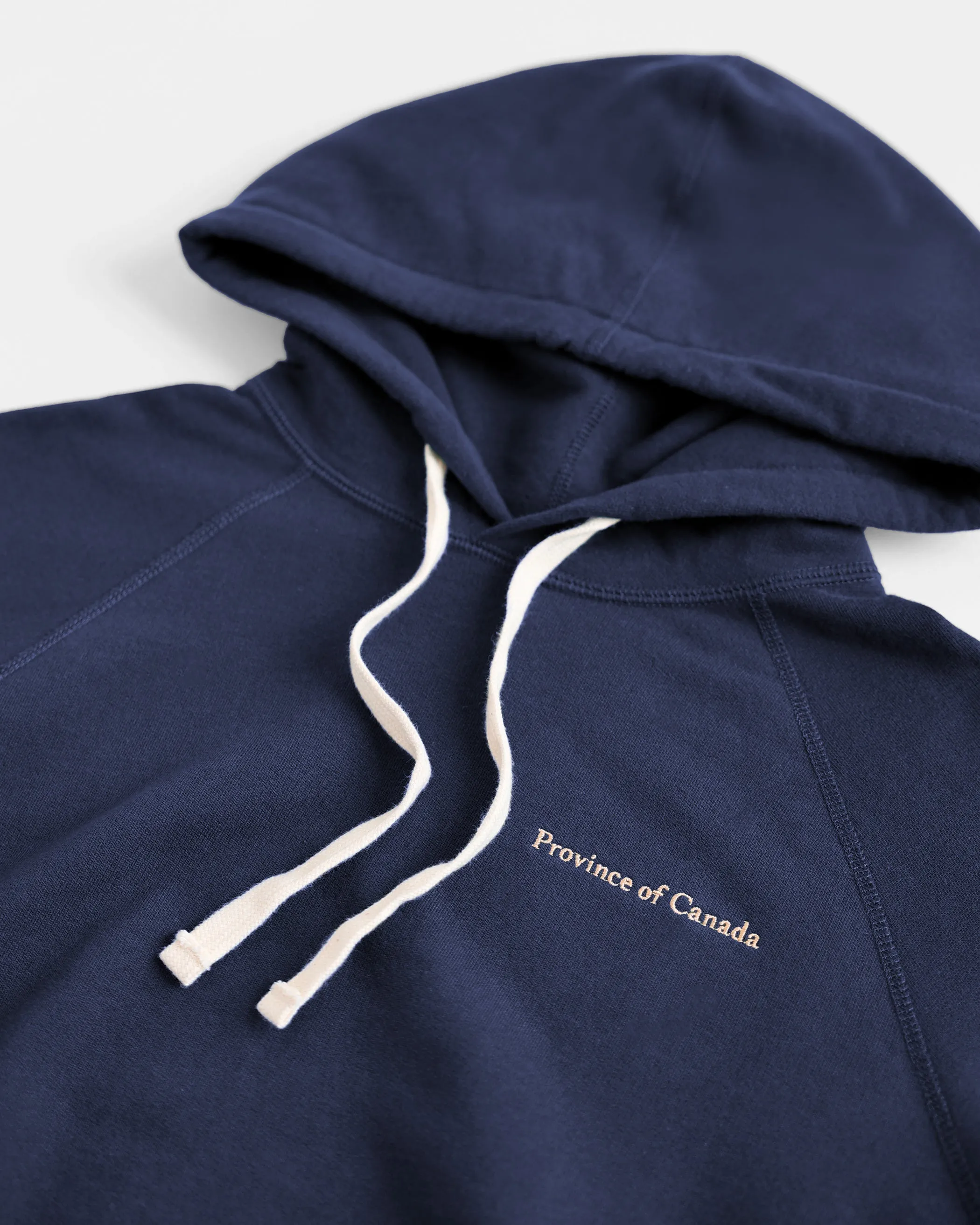French Terry Hoodie Navy - Unisex sold by Province of Canada product image thumbnail 4