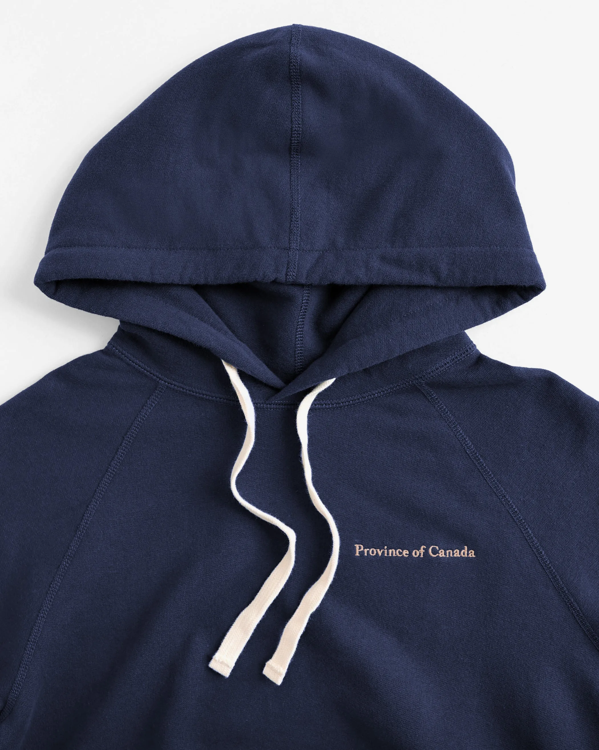French Terry Hoodie Navy - Unisex sold by Province of Canada product image thumbnail 3