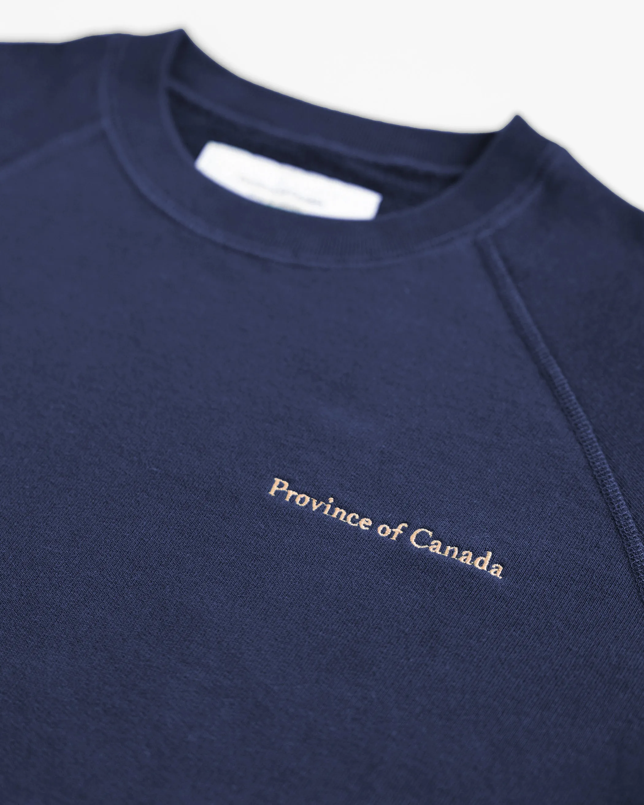 French Terry Sweatshirt Navy - Unisex sold by Province of Canada product image thumbnail 4