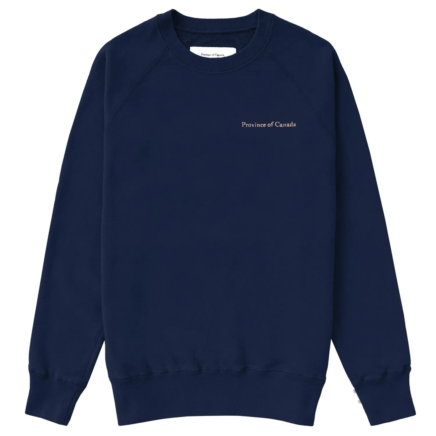 French Terry Sweatshirt Navy - Unisex sold by Province of Canada