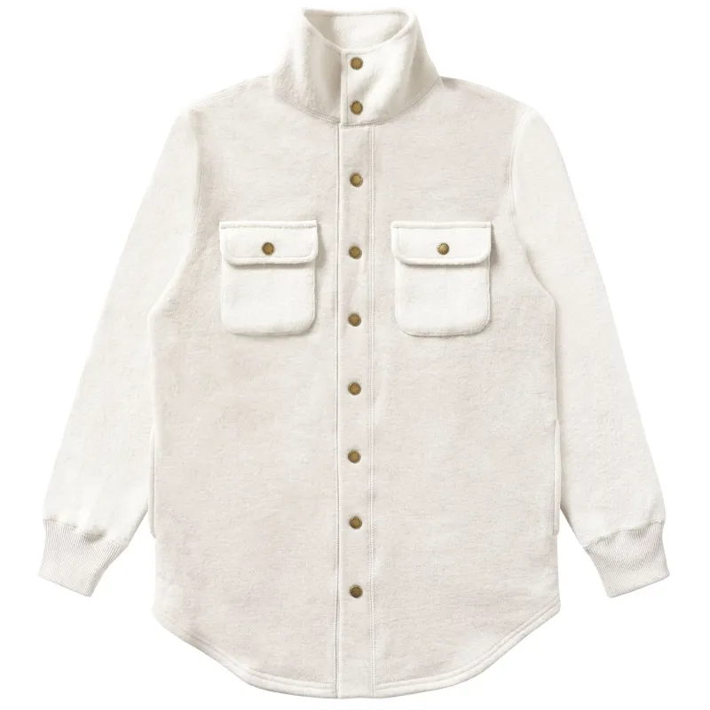Reverse Fleece Jacket Eggshell - Unisex sold by Province of Canada