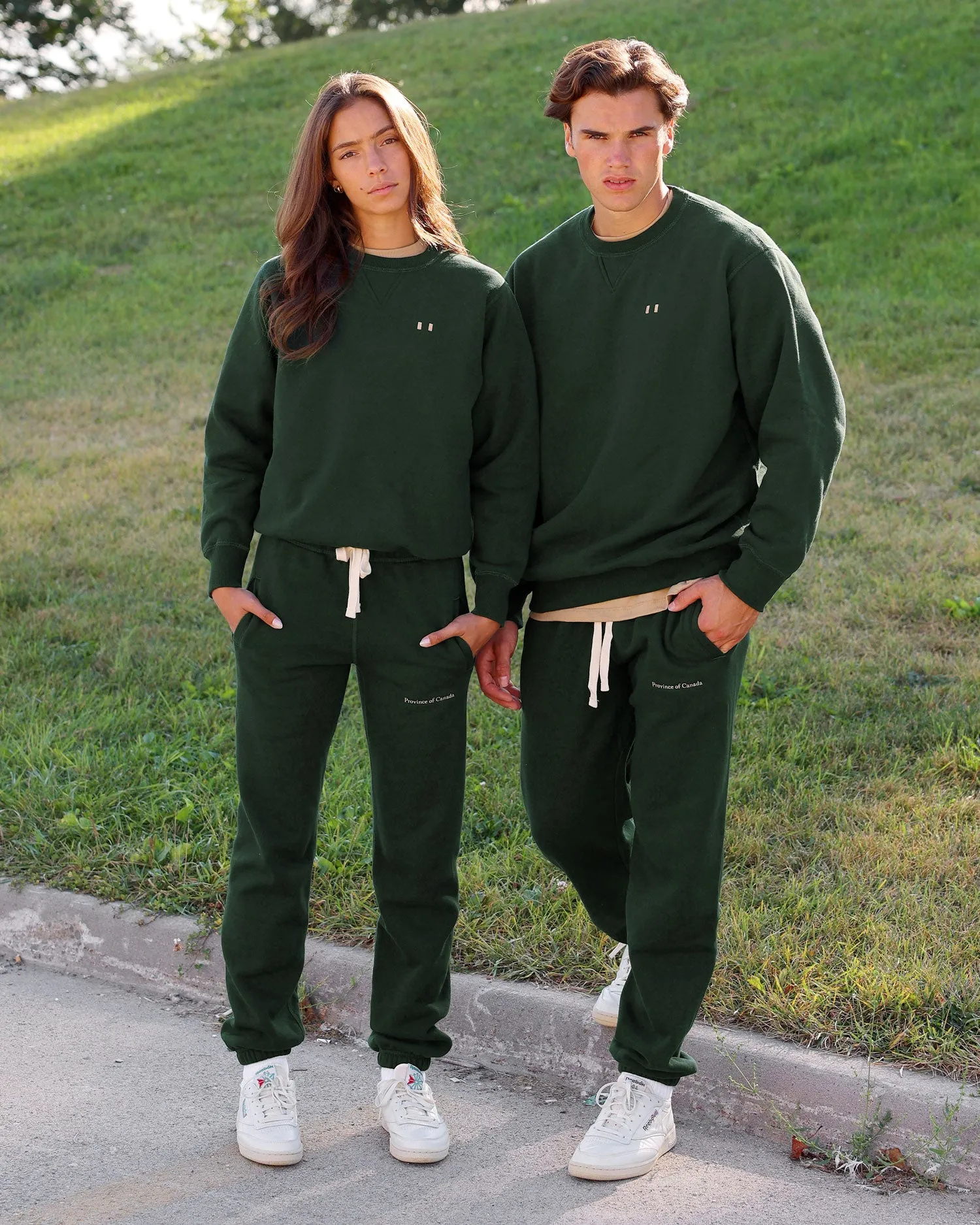 Lounge Fleece Sweatpant Forest - Unisex sold by Province of Canada product image thumbnail 2