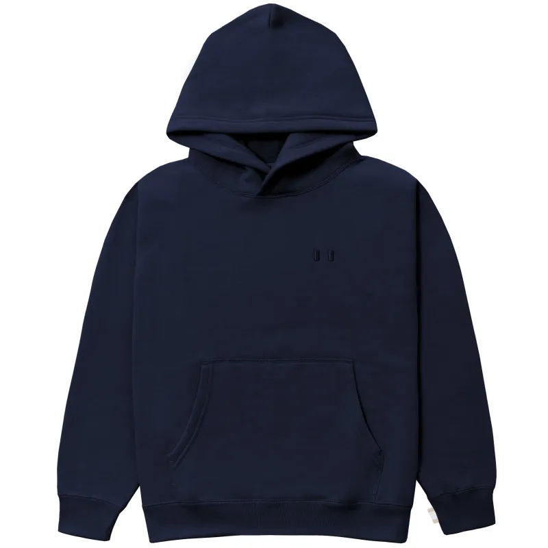 Flag Fleece Hoodie Navy - Unisex sold by Province of Canada