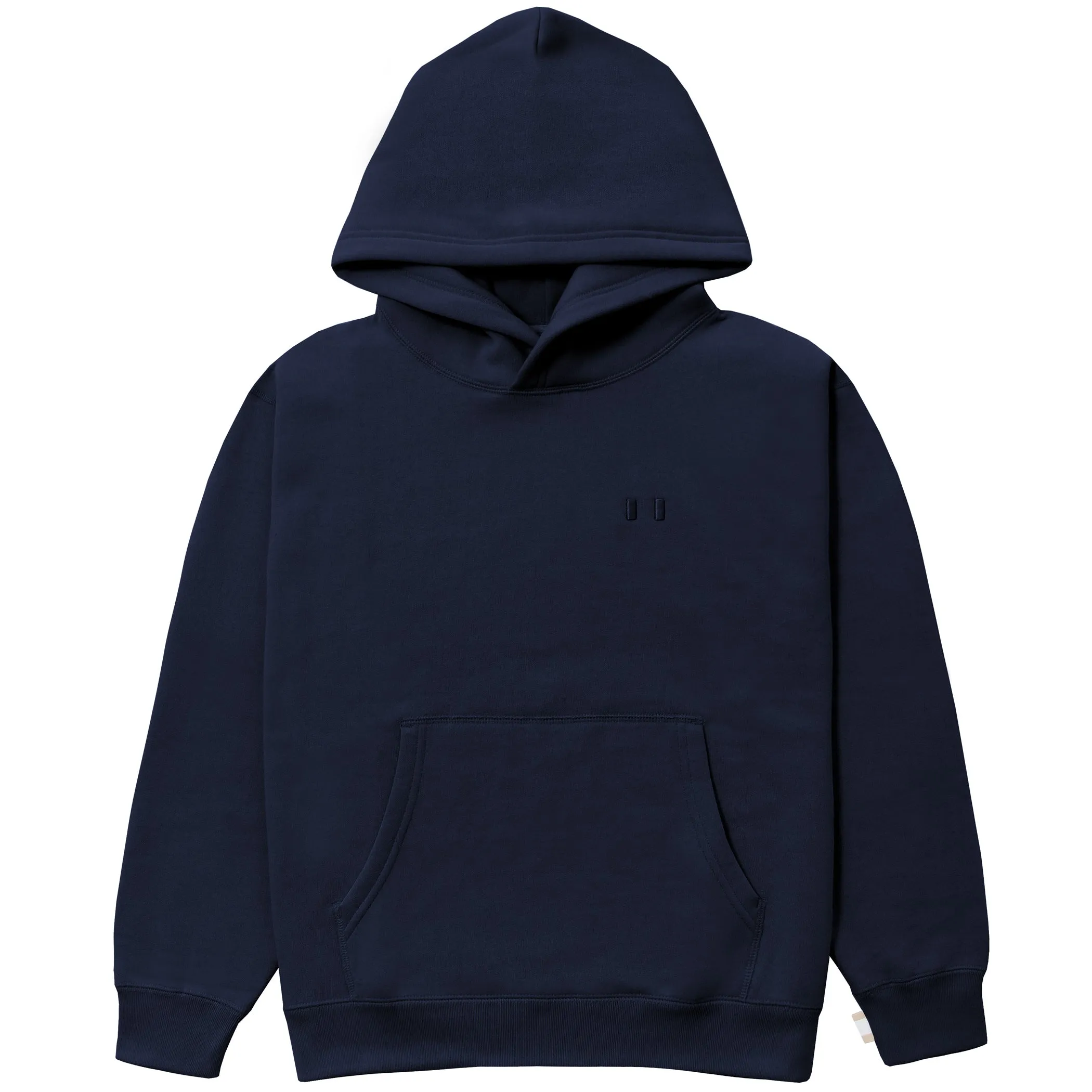 Flag Fleece Hoodie Navy - Unisex sold by Province of Canada