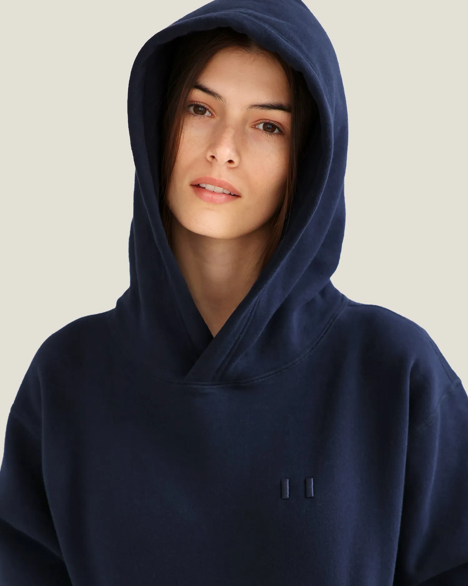 Flag Fleece Hoodie Navy - Unisex sold by Province of Canada product image thumbnail 2
