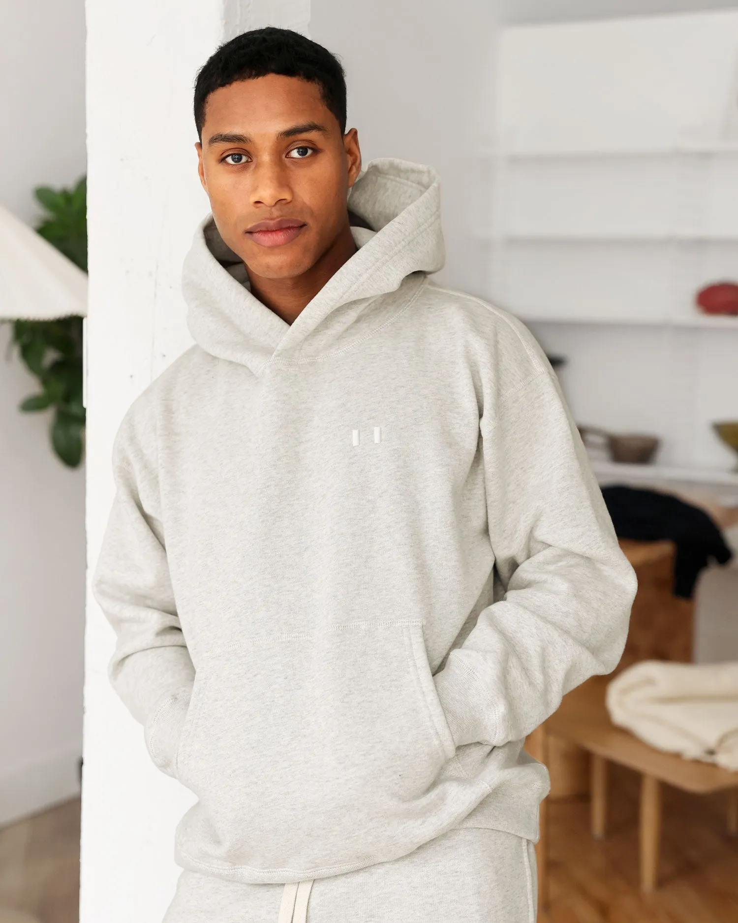 Flag Fleece Hoodie Eggshell - Unisex sold by Province of Canada product image thumbnail 2