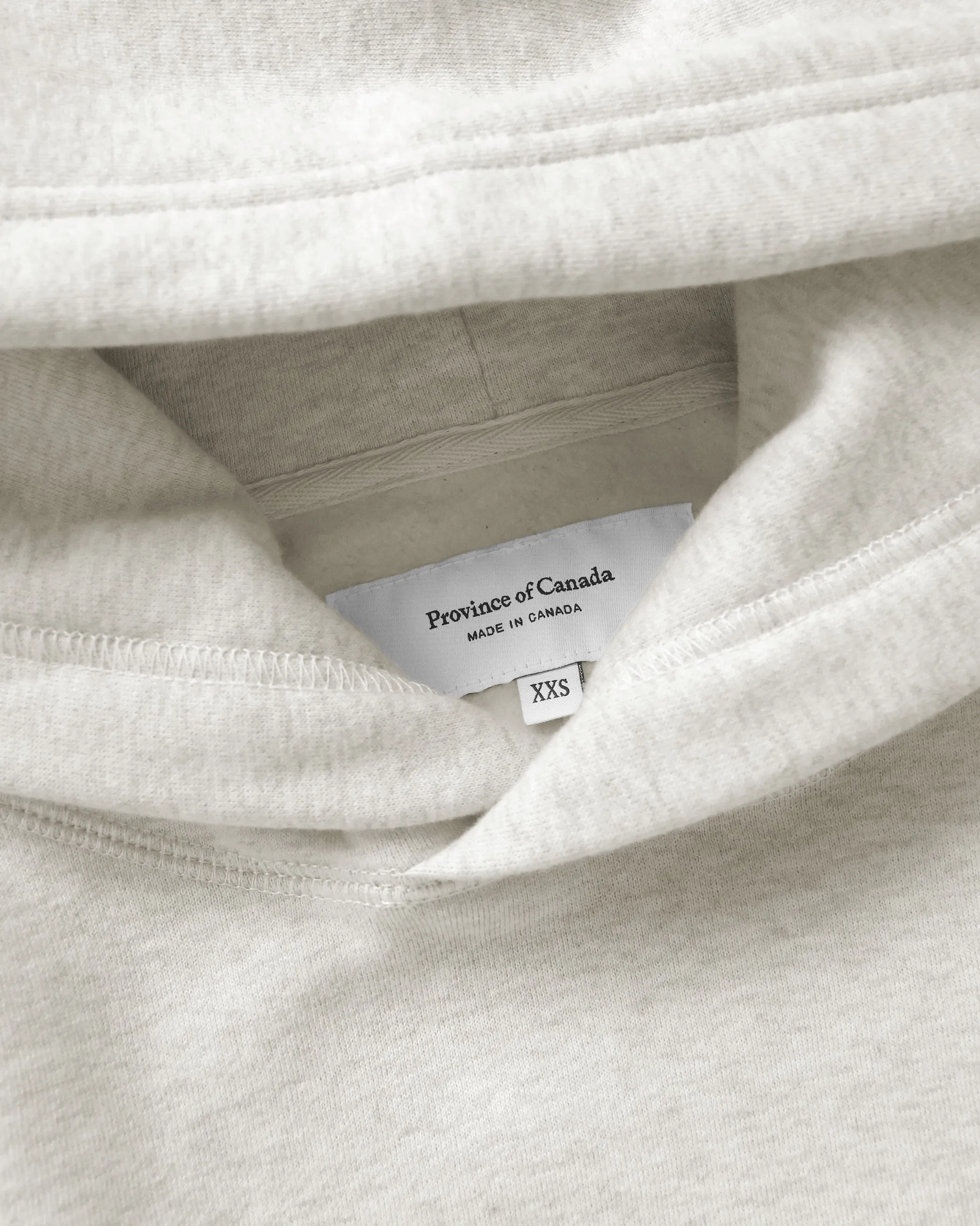 Flag Fleece Hoodie Eggshell - Unisex sold by Province of Canada product image thumbnail 5