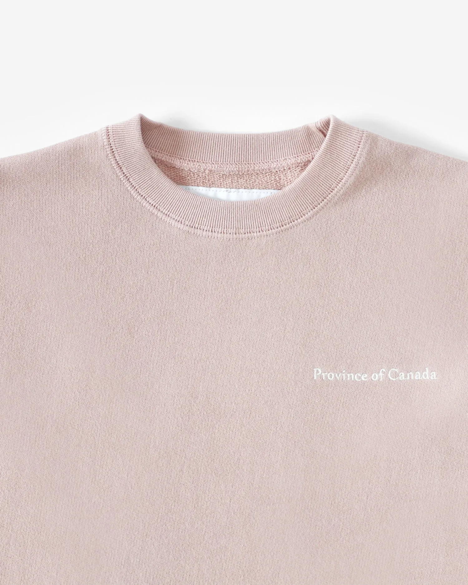 French Terry Crop Sweatshirt Dusk sold by Province of Canada product image thumbnail 3