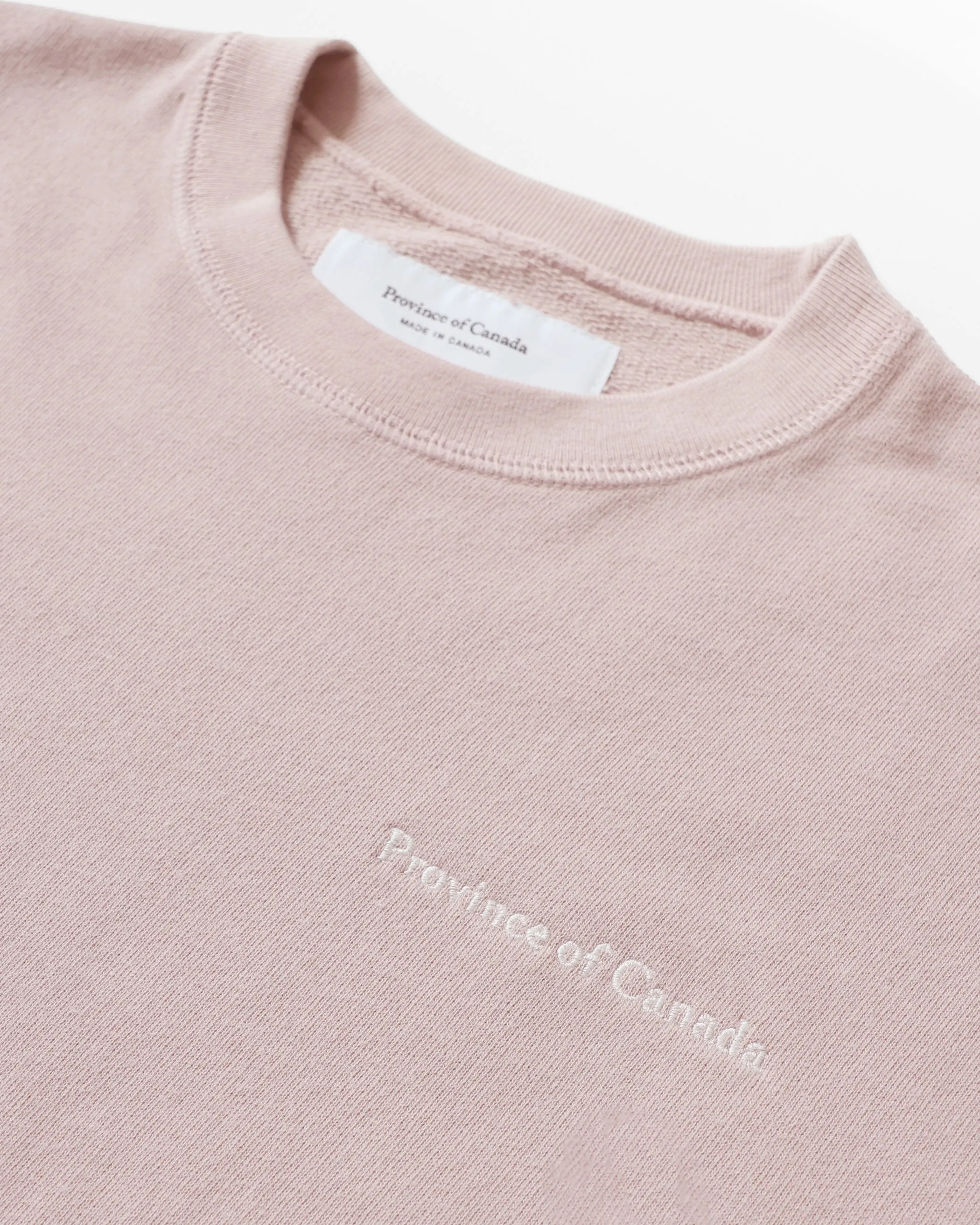 French Terry Crop Sweatshirt Dusk sold by Province of Canada product image thumbnail 4