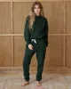 Flag Fleece Sweatpant Forest - Unisex sold by Province of Canada