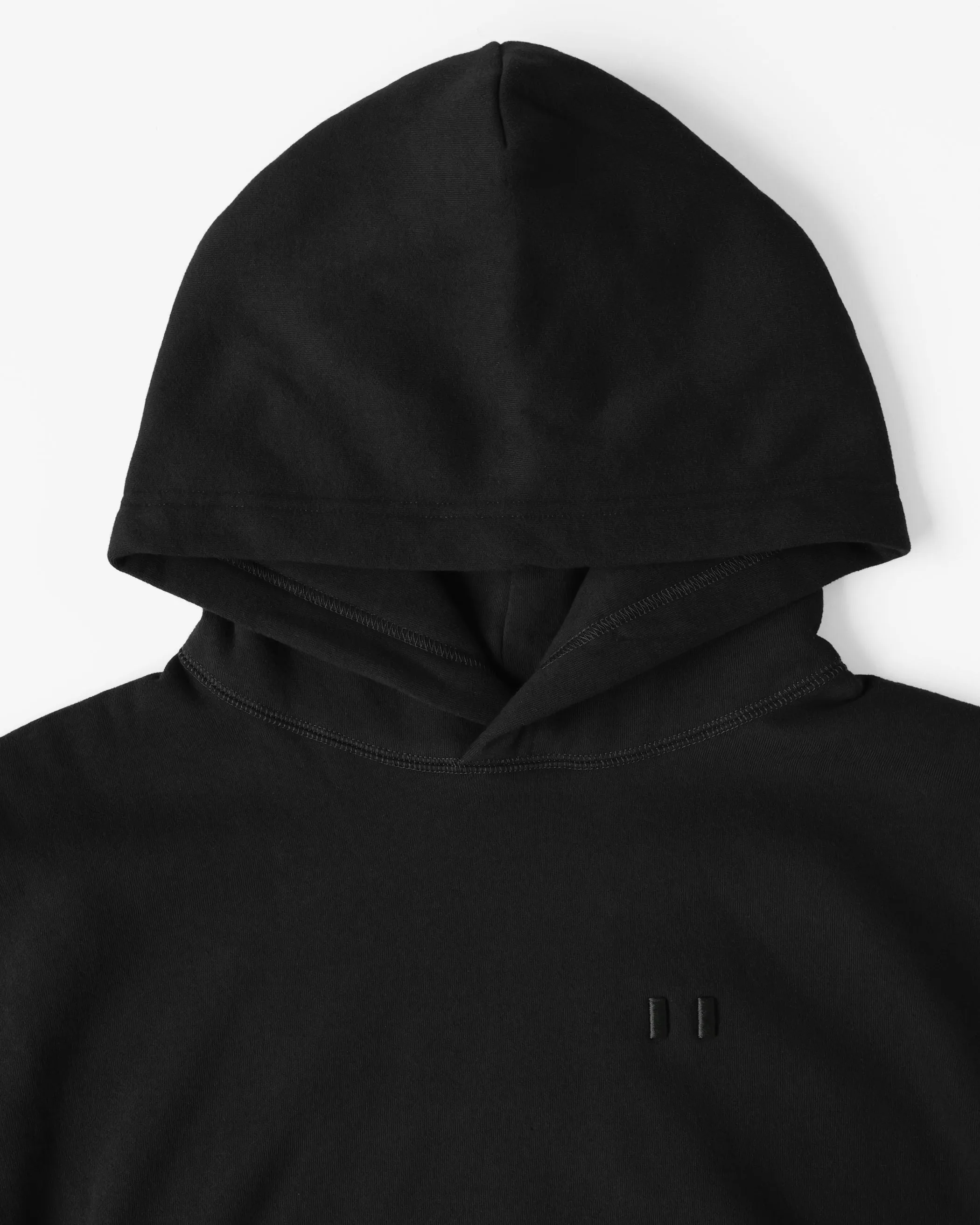 Flag Fleece Hoodie Black - Unisex sold by Province of Canada product image thumbnail 4
