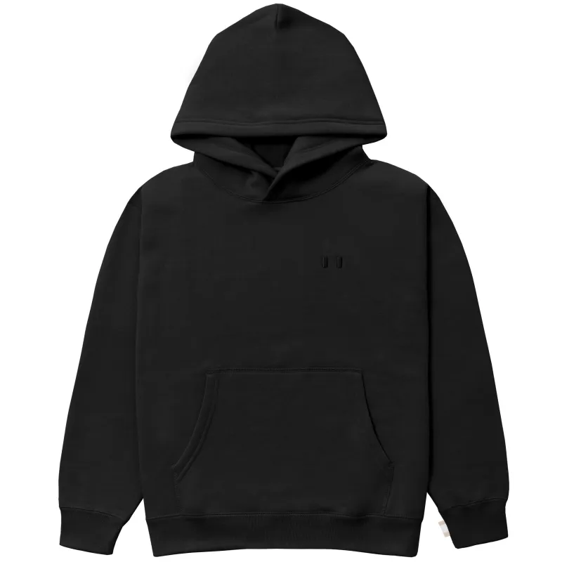 Flag Fleece Hoodie Black - Unisex sold by Province of Canada
