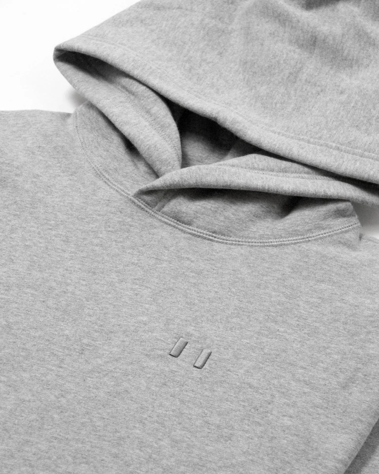 Flag Fleece Hoodie Heather Grey - Unisex sold by Province of Canada product image thumbnail 3