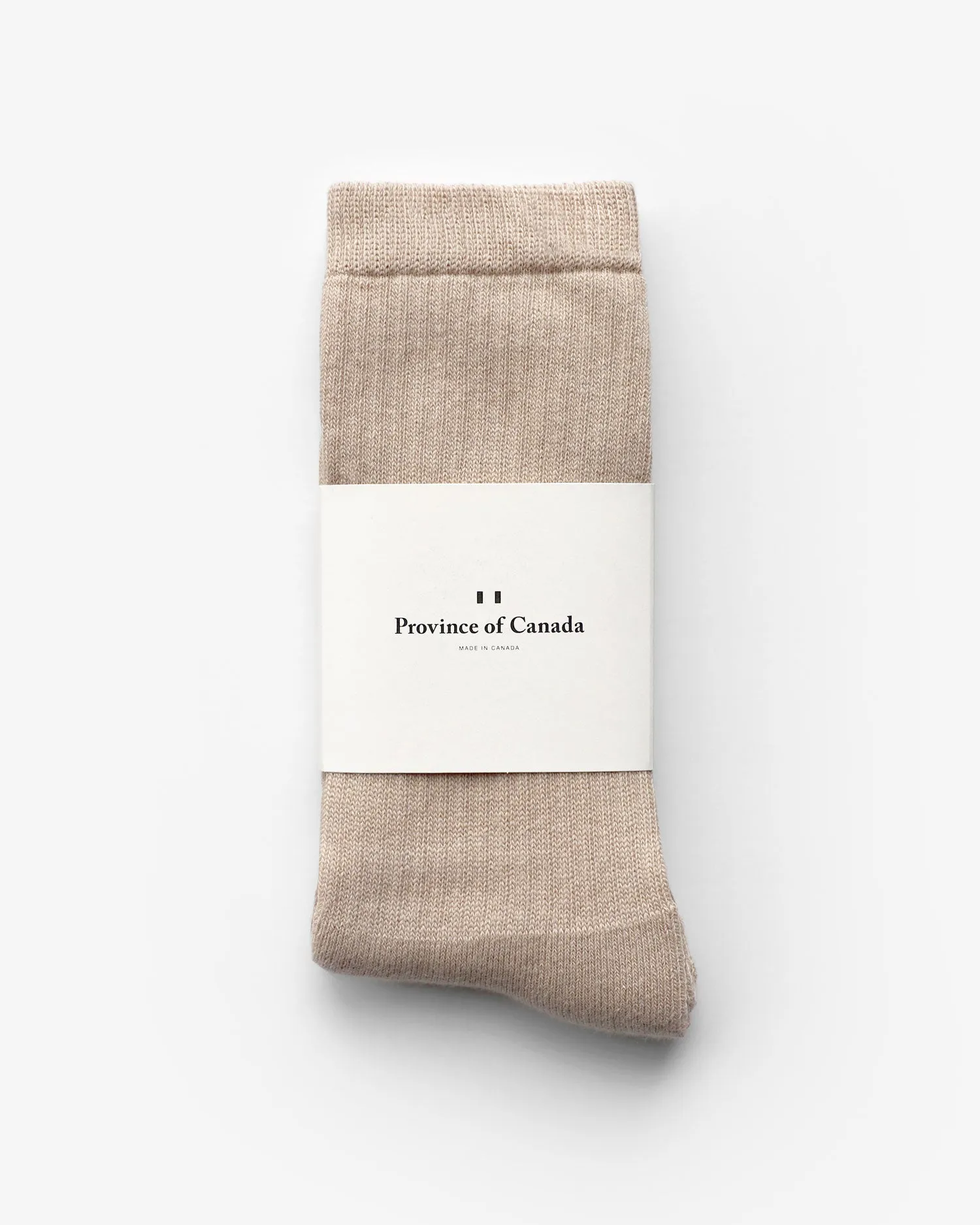 Everyday Sock Taupe sold by Province of Canada product image thumbnail 2