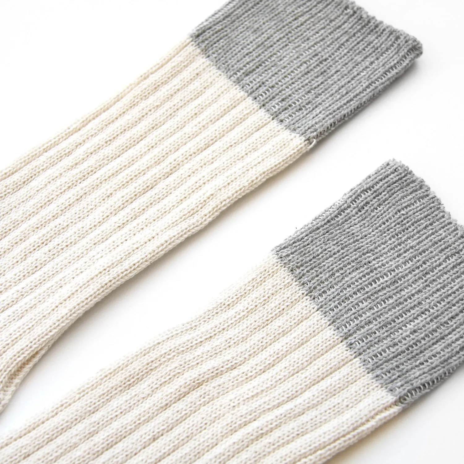 Cream Block Sock sold by Province of Canada product image thumbnail 3