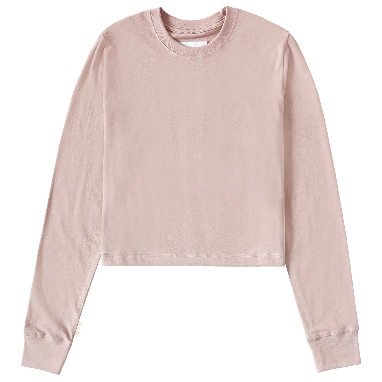 Monday Long Sleeve Crop Top Dusk sold by Province of Canada