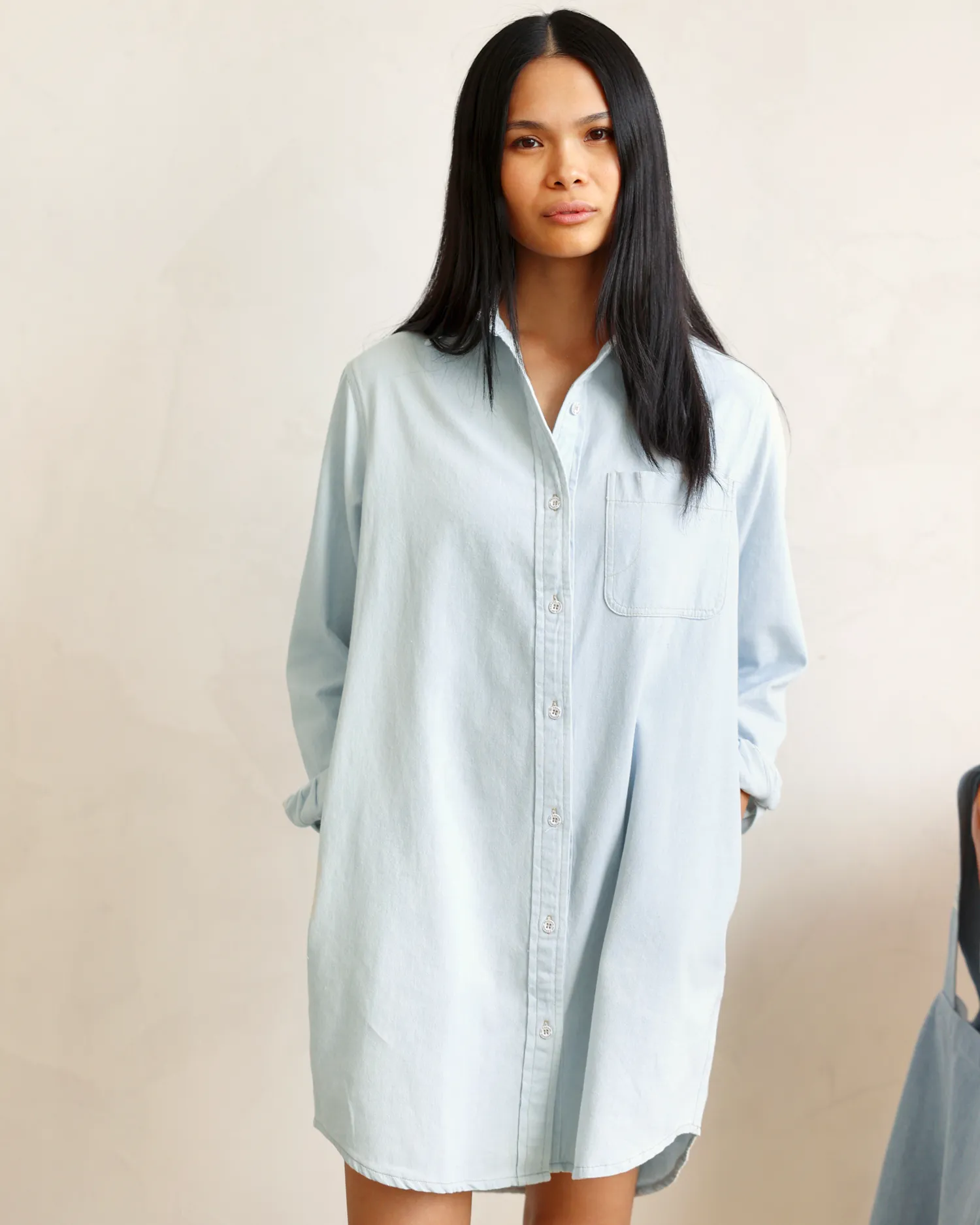 Light Wash Denim Dress sold by Province of Canada product image thumbnail 3
