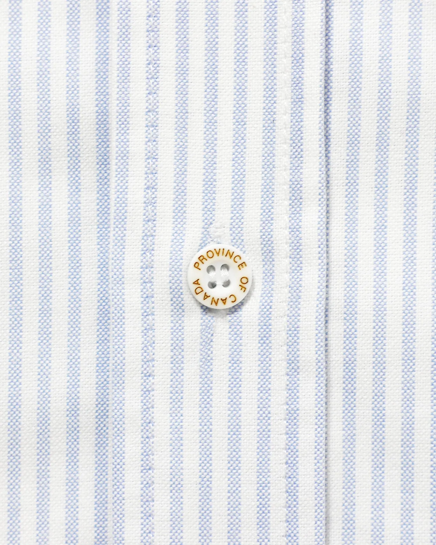 Oxford Stripe Shirt Blue - Unisex sold by Province of Canada product image thumbnail 5