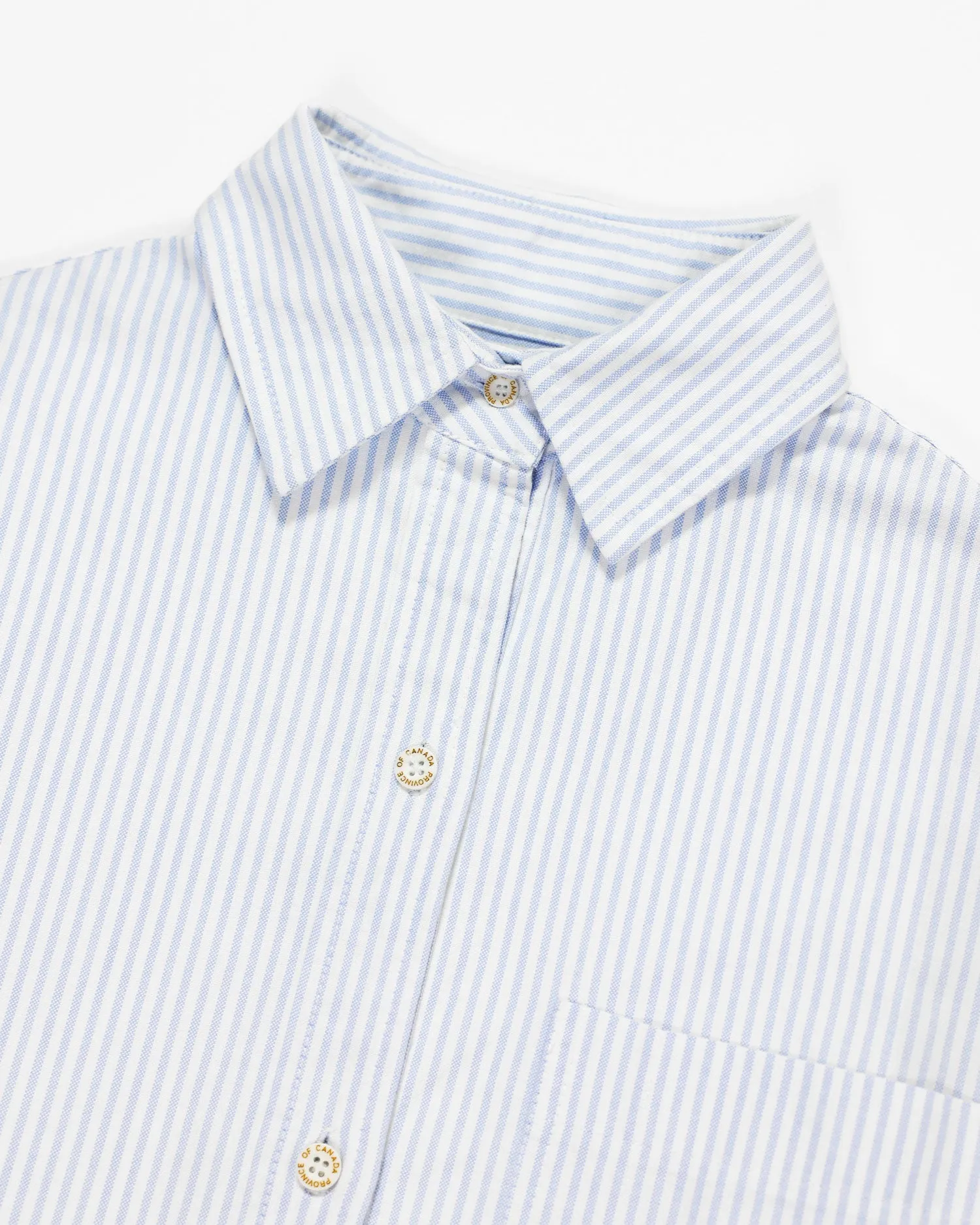Oxford Stripe Dress Blue sold by Province of Canada product image thumbnail 3