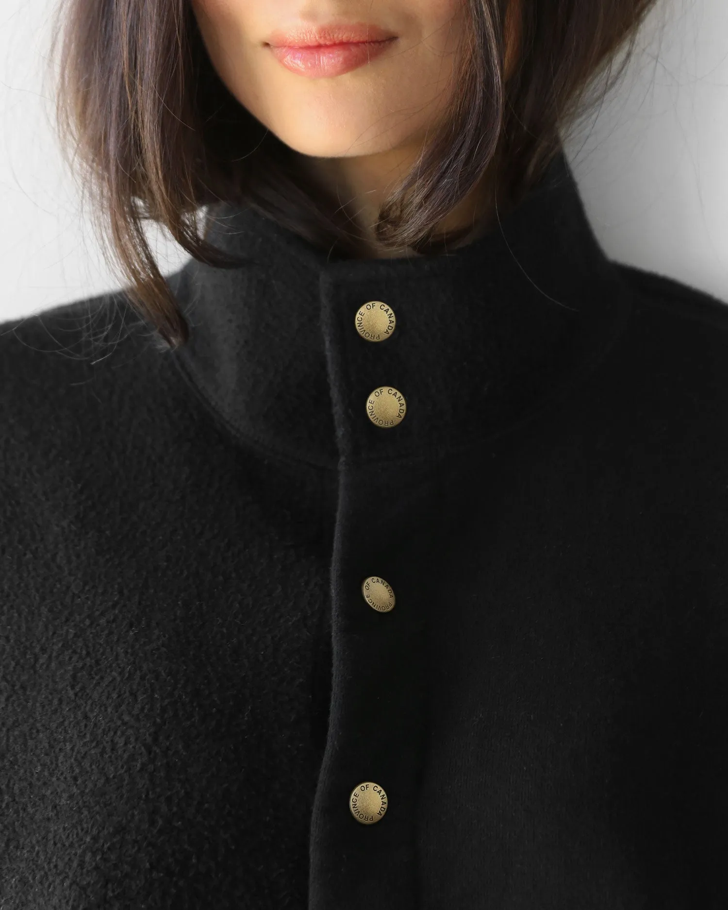 Reverse Fleece Pullover Black - Unisex sold by Province of Canada product image thumbnail 2