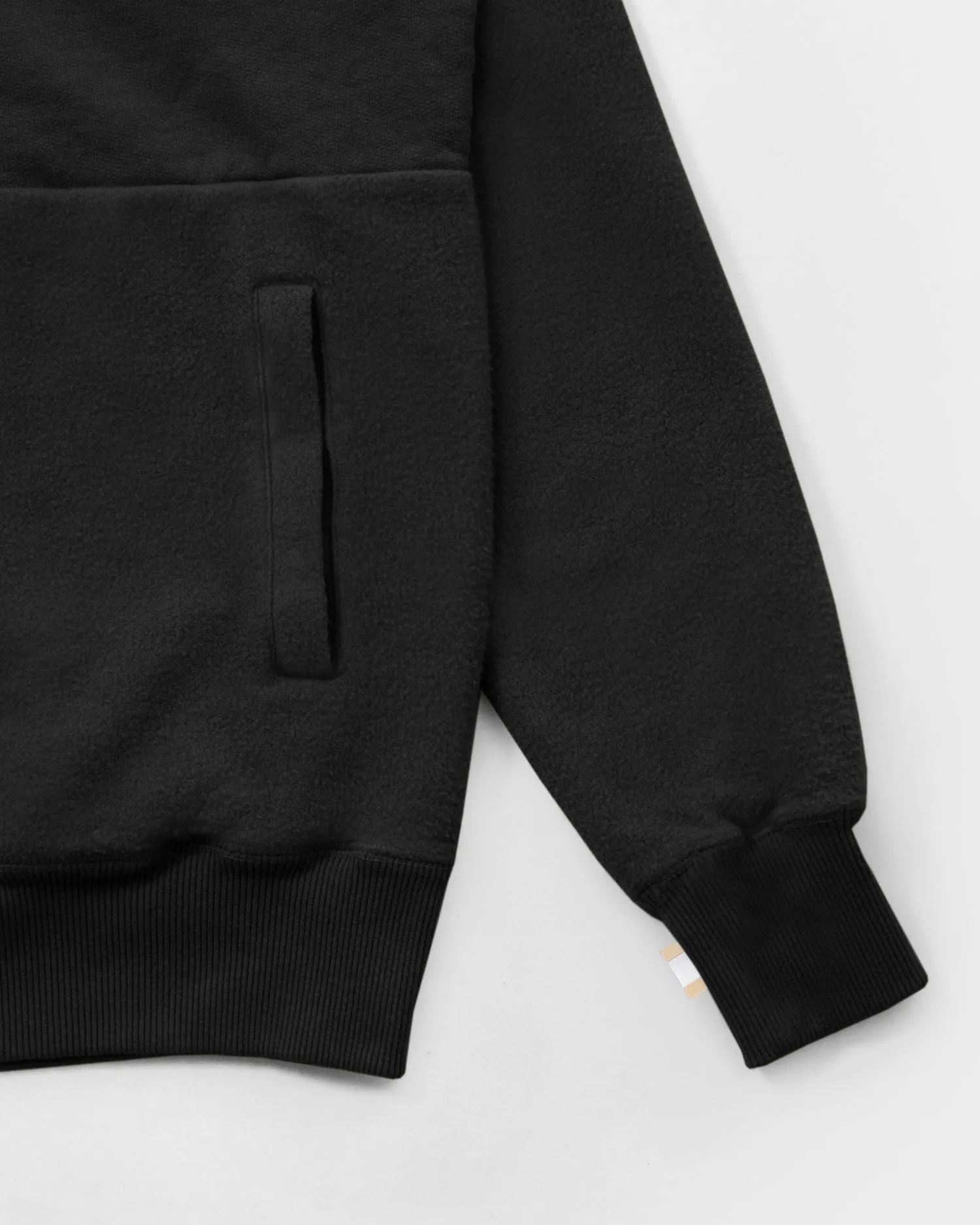 Reverse Fleece Pullover Black - Unisex sold by Province of Canada product image thumbnail 5