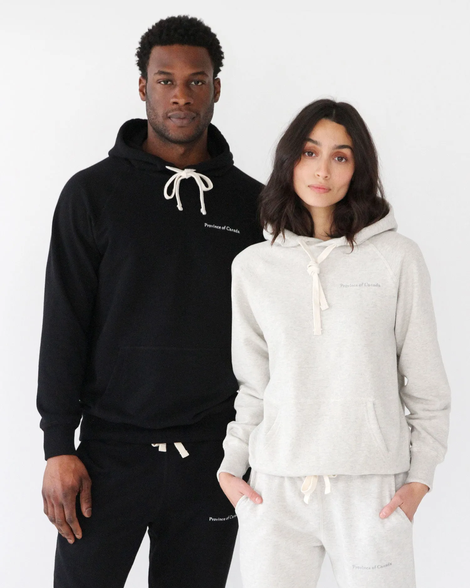 French Terry Hoodie Black - Unisex sold by Province of Canada product image thumbnail 5
